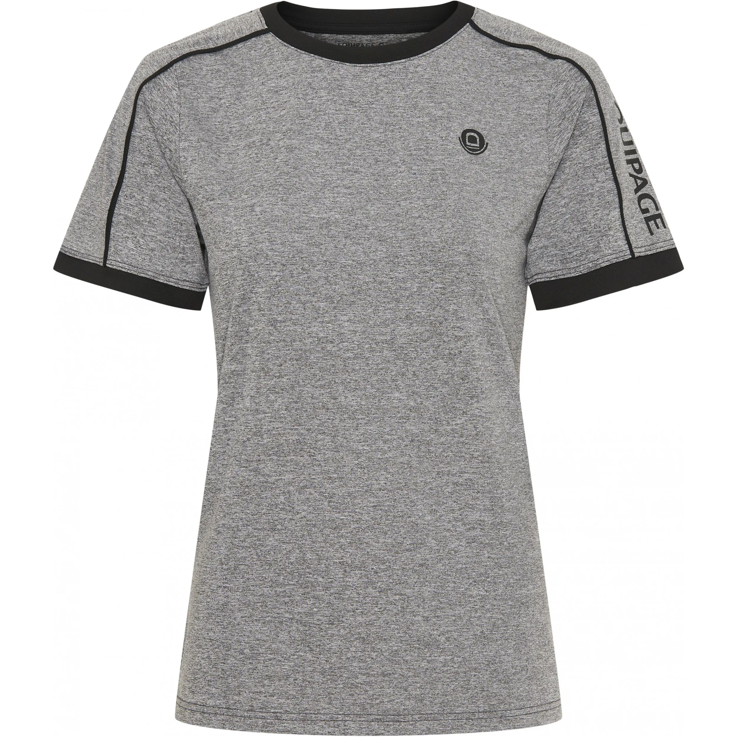 Damen T-Shirt Kurzarm MELISSA grau melange