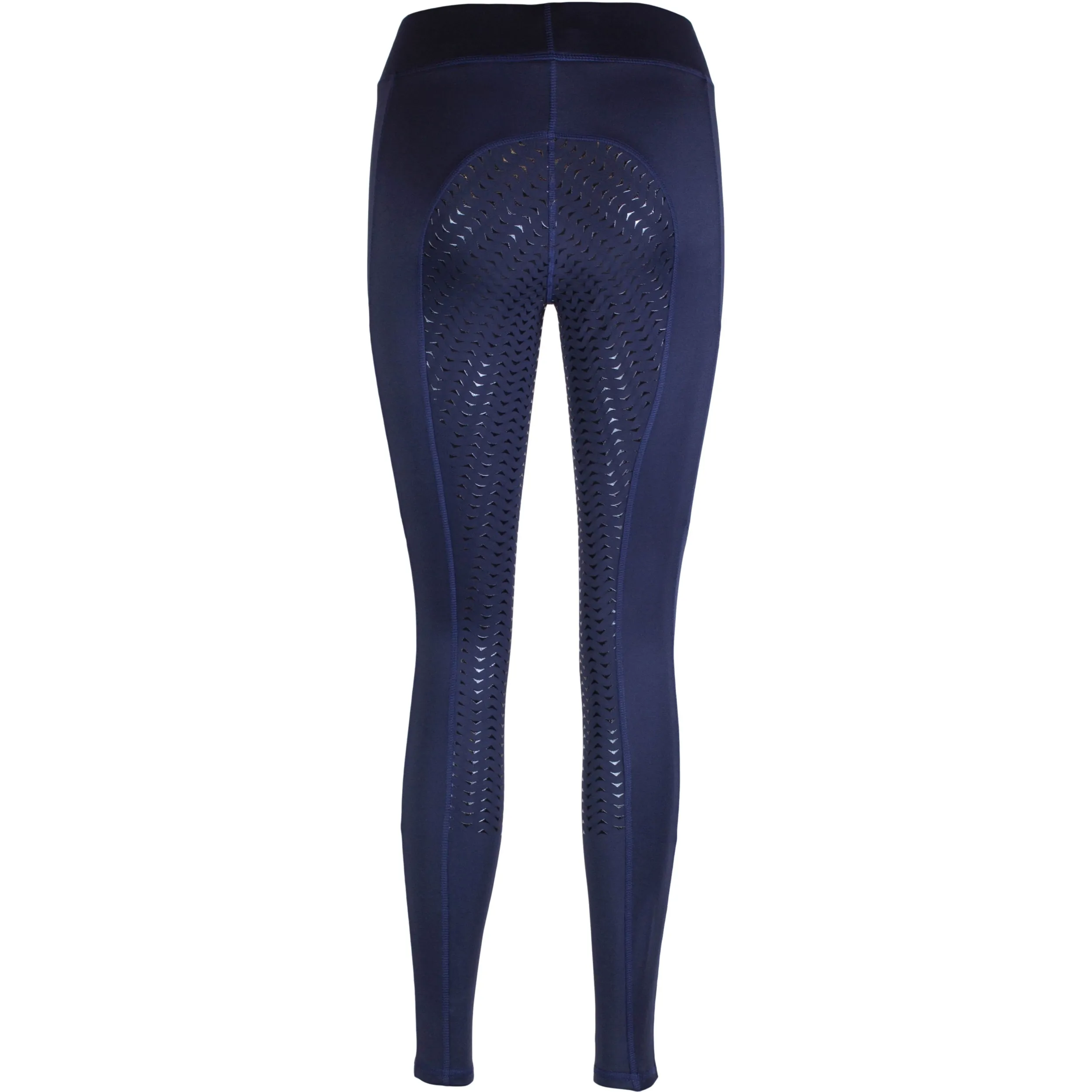 Damen Reitleggings Silikon Vollbesatz EMILIA nachtblau
