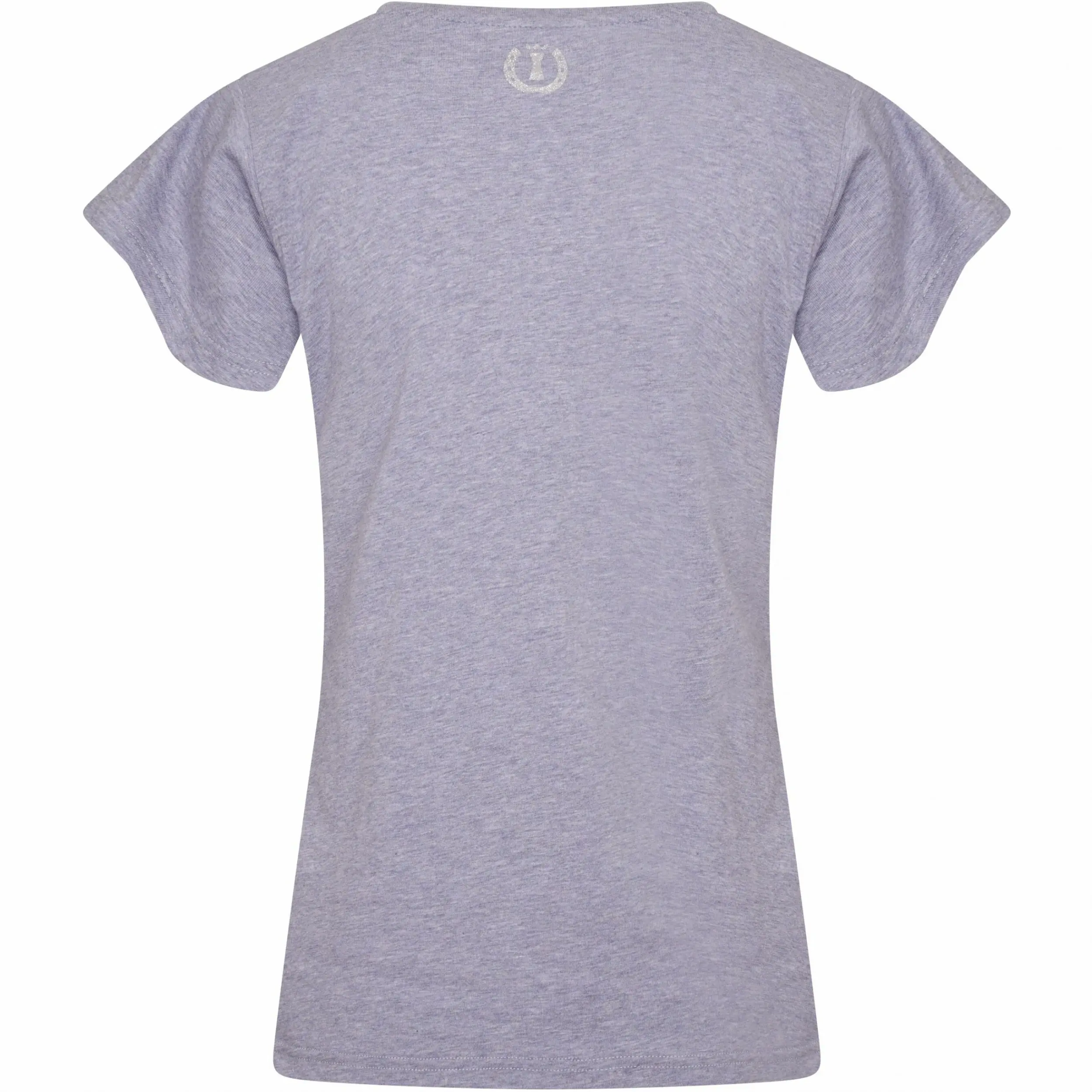 Damen T-Shirt IRHBelle Star grau heather