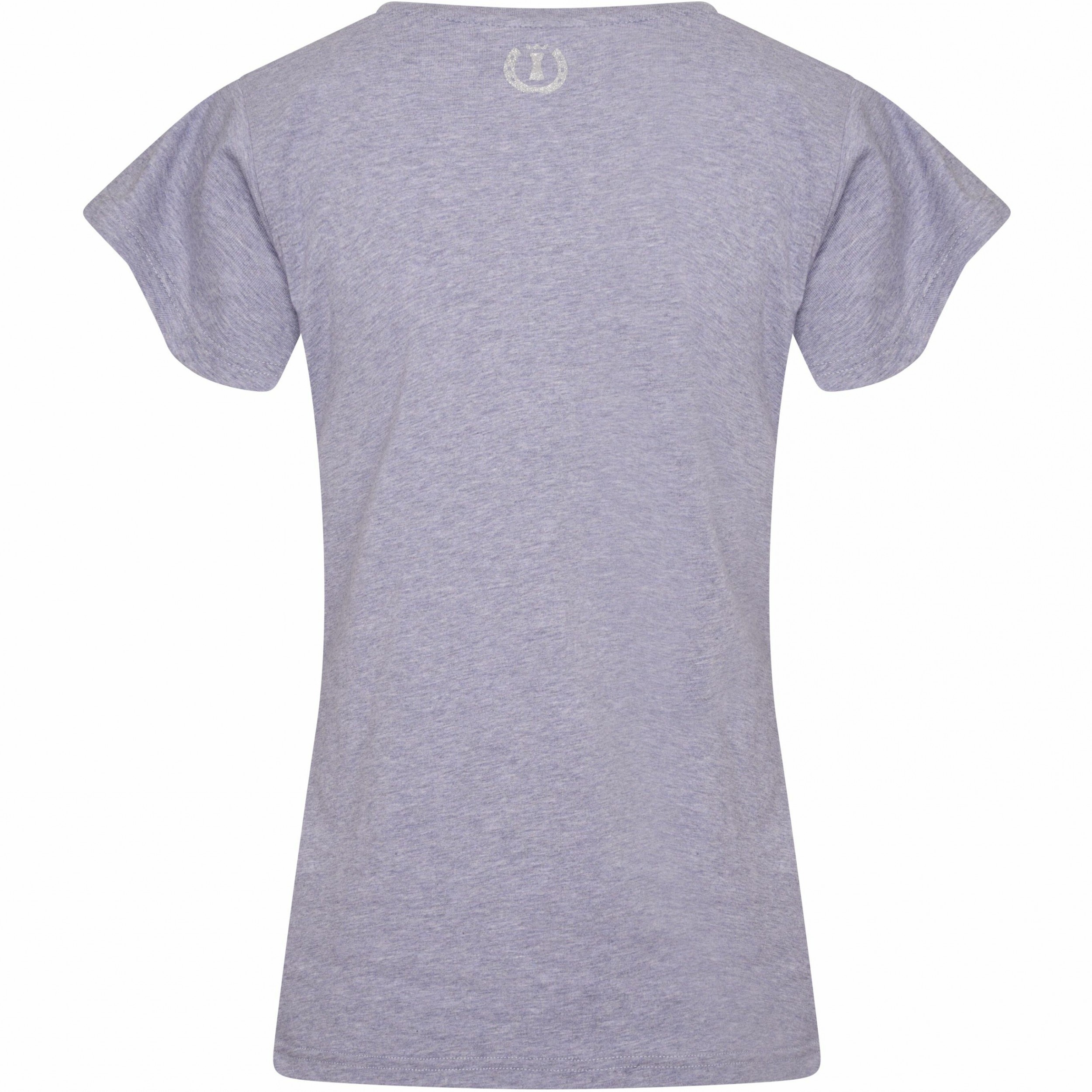 Damen T-Shirt IRHBelle Star grau heather