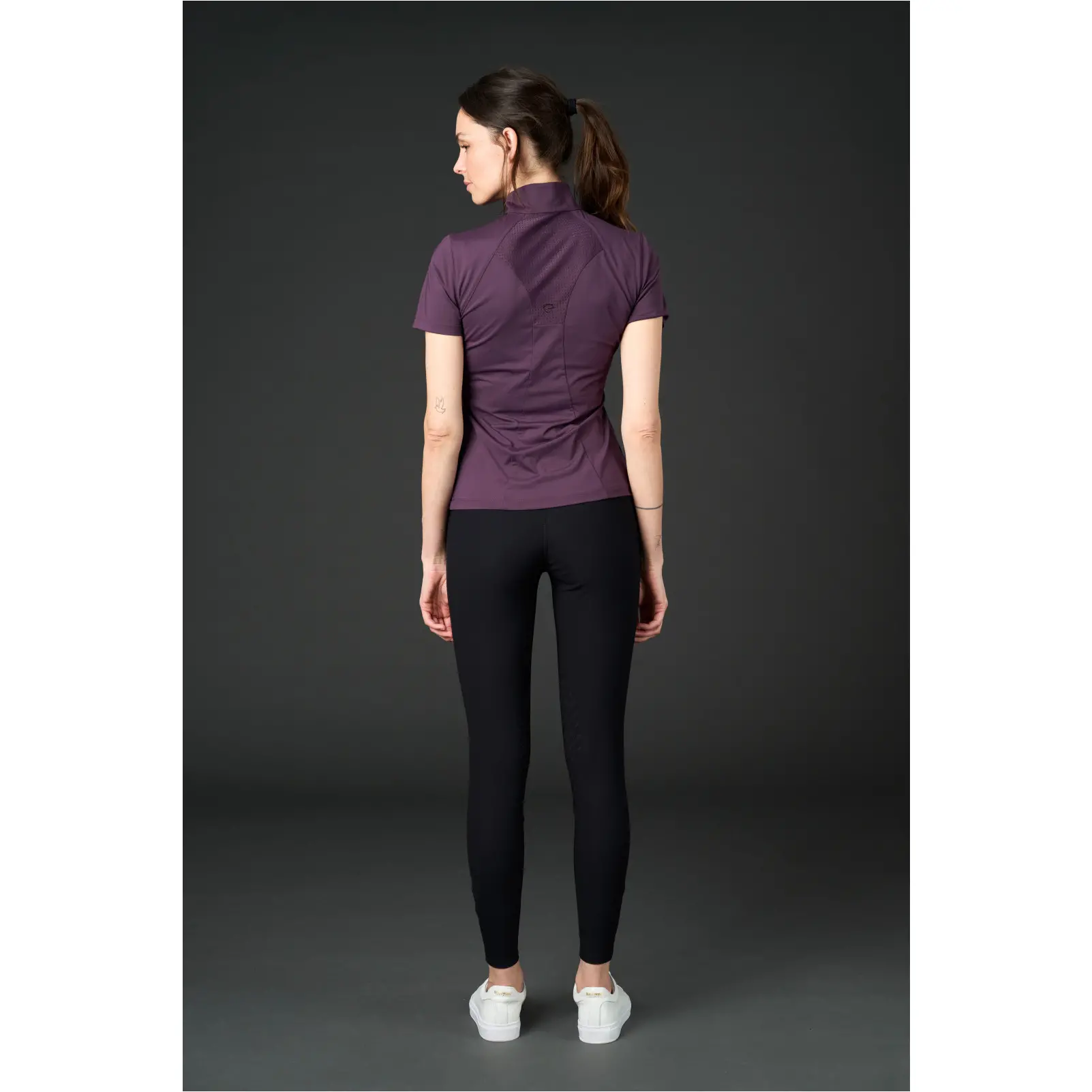 Damen Turniershirt Kurzarm THELMA plum perfect Damen Turniershirt Kurzarm THELMA plum perfect