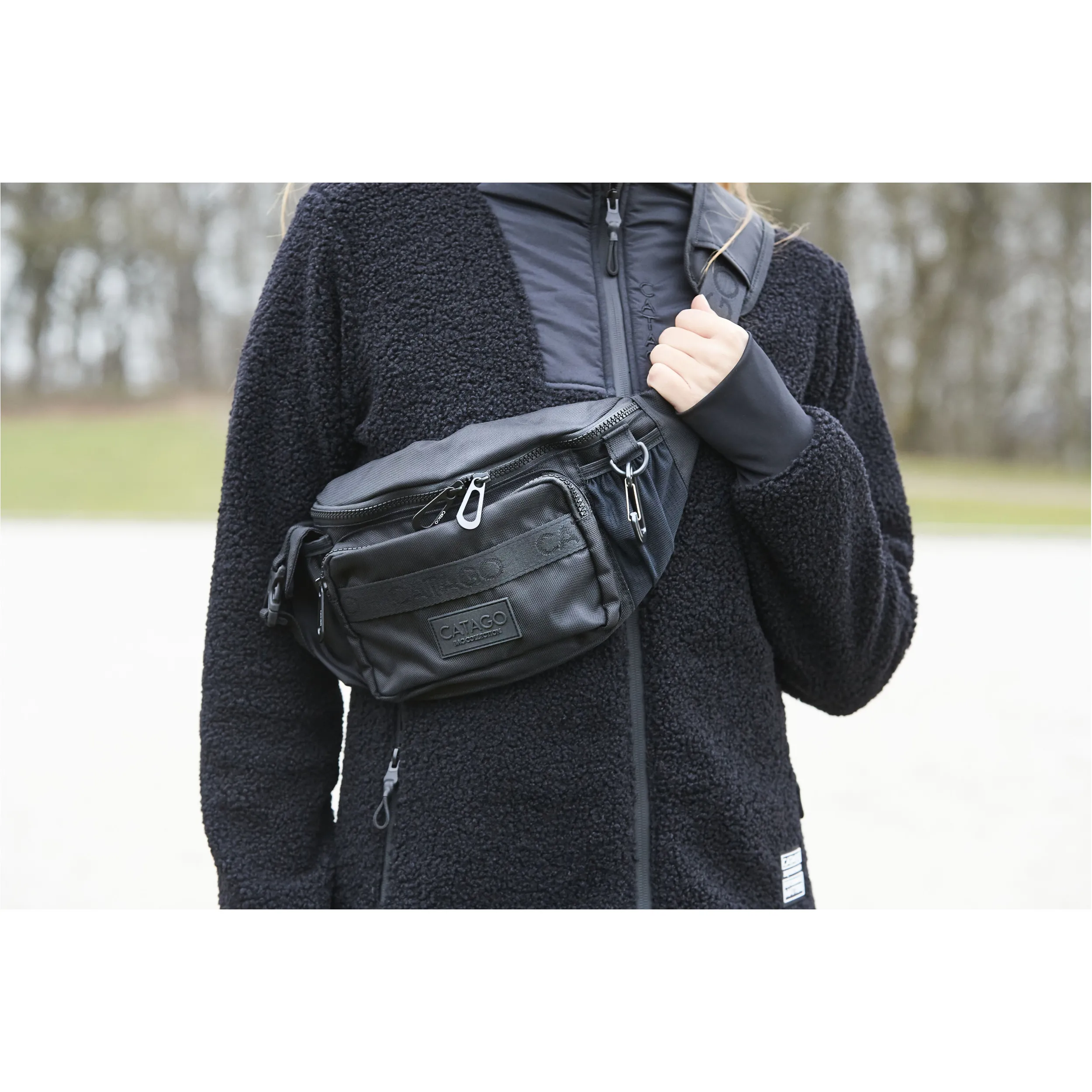 Gürteltasche schwarz