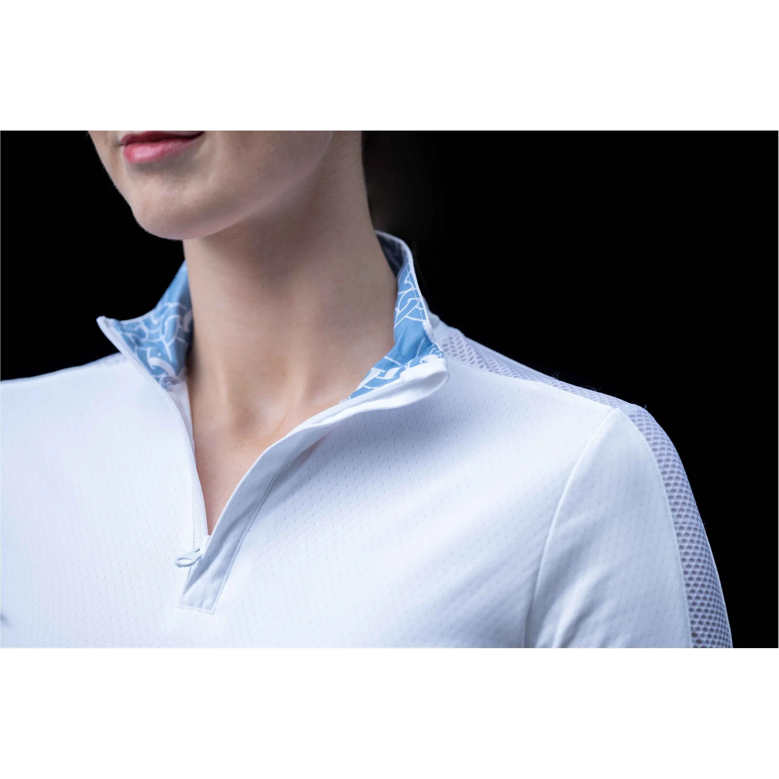 Damen Funktionsshirt Langarm HUNTER weiß