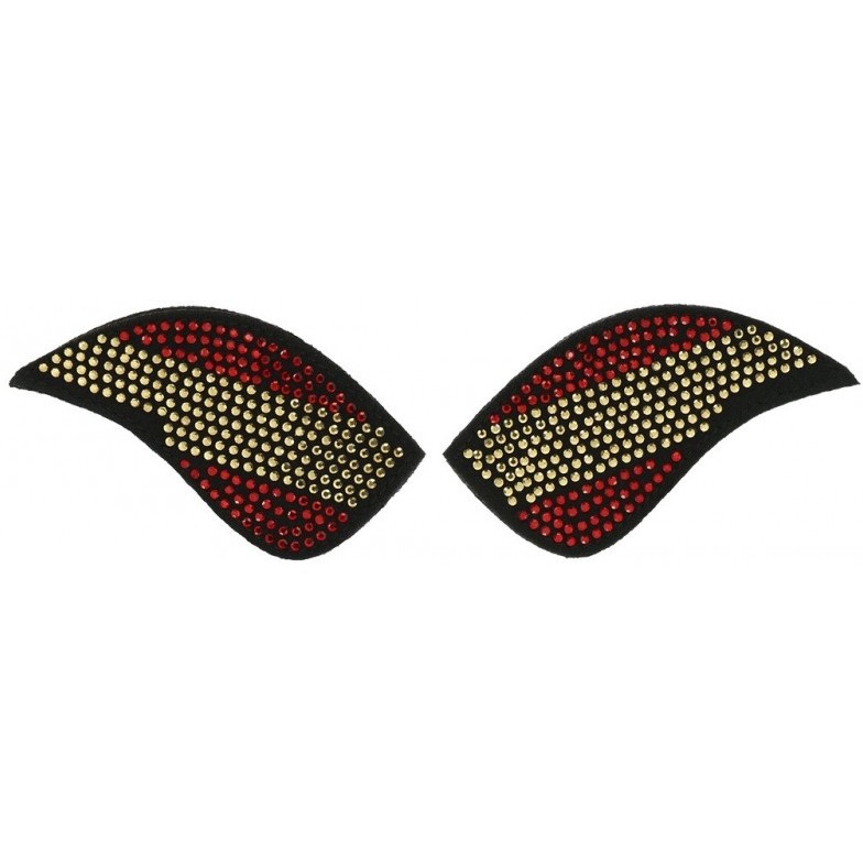 Applikationen für Reitstiefel MY PRIMERA Strass Spanische Flagge