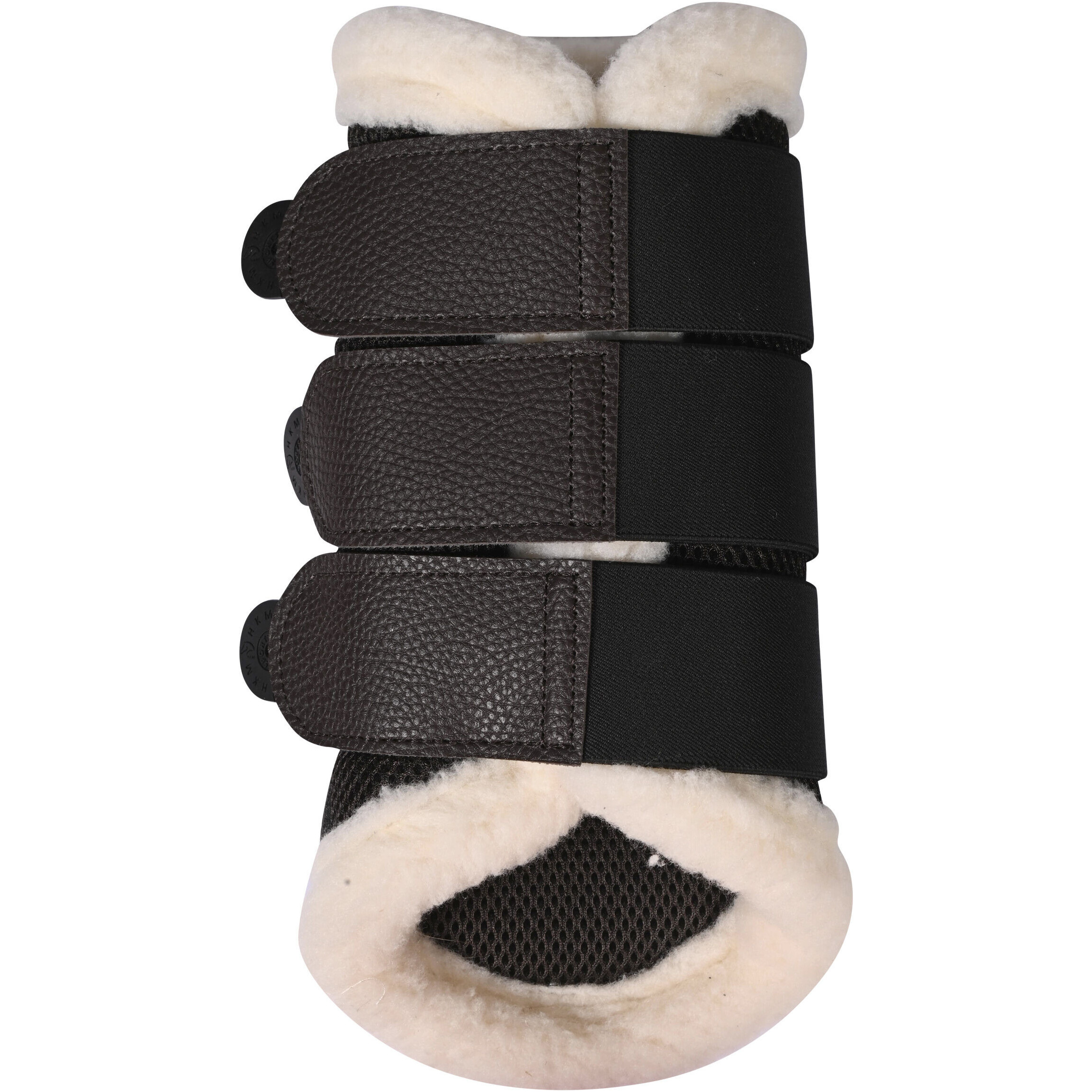 Gamaschen mit Fell COMFORT PREMIUM MESH dunkelbraun Gamaschen mit Fell COMFORT PREMIUM MESH dunkelbraun