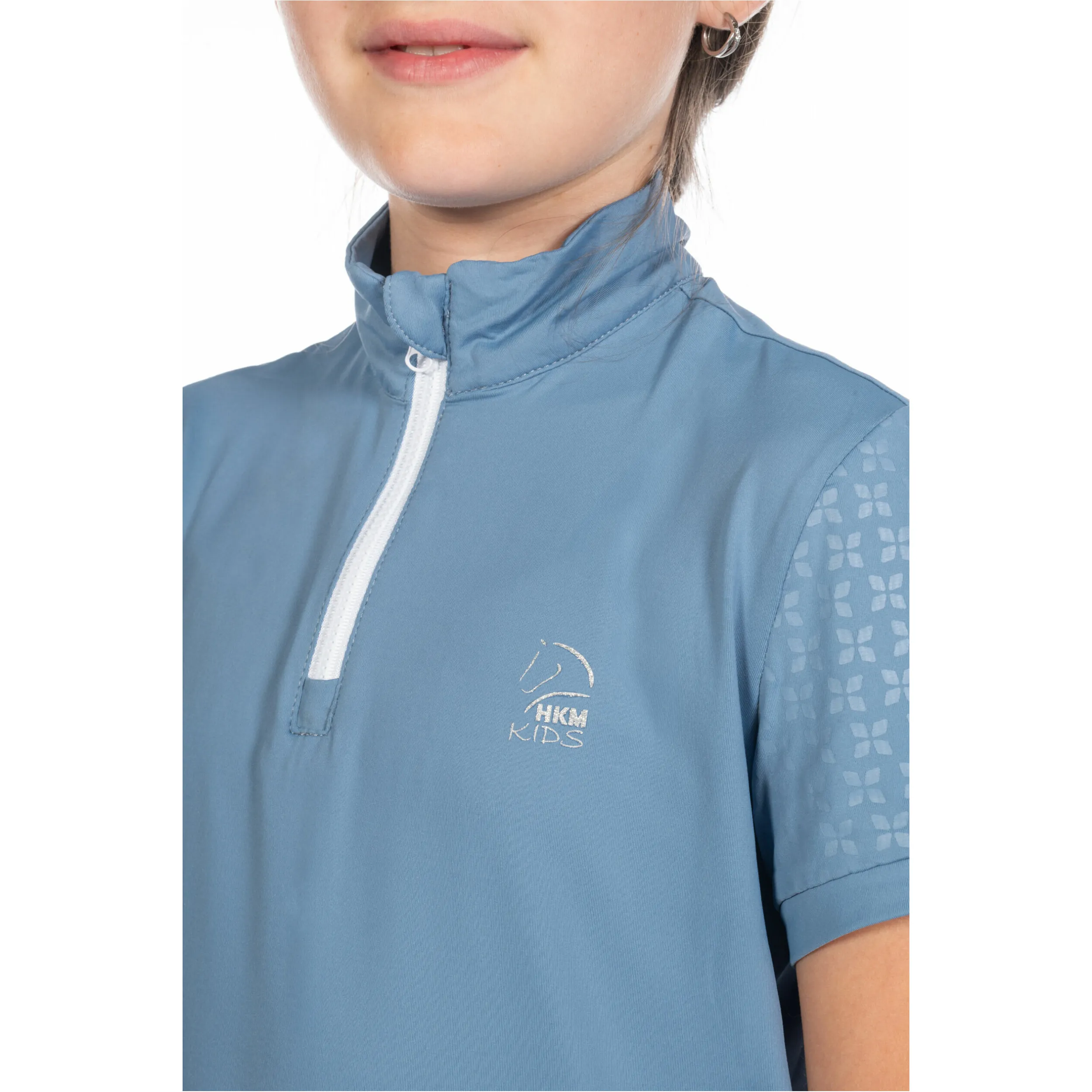 Kinder Funktionsshirt AYMEE rauchblau