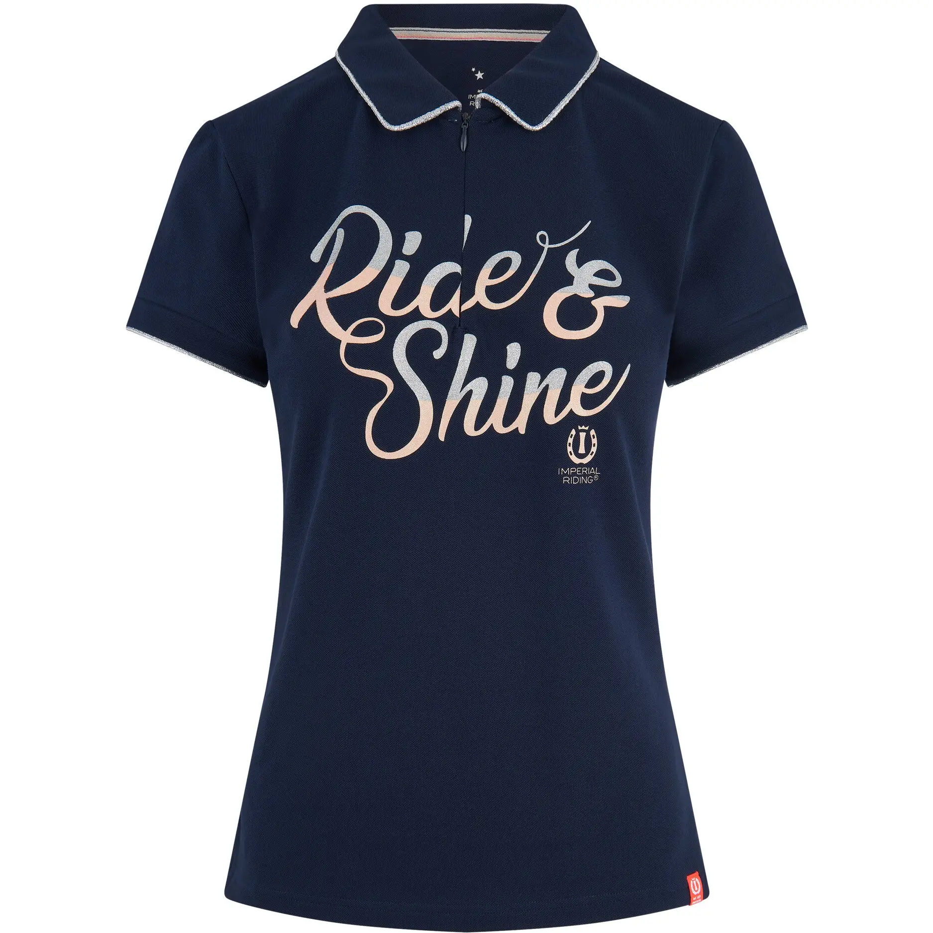 Damen Poloshirt IRHRomance navy