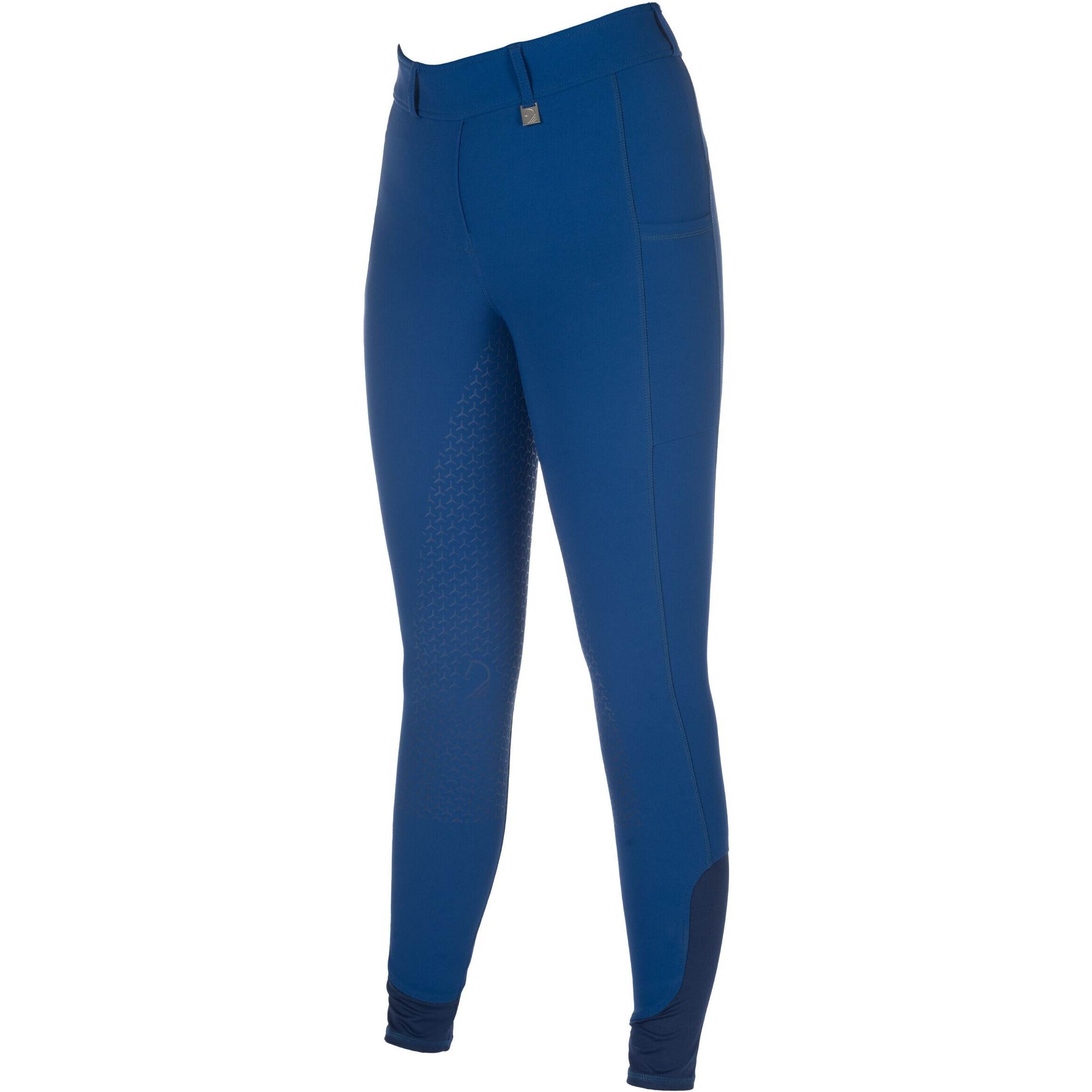 Damen Reitleggings Silikon Vollbesatz AMALFI royal blau