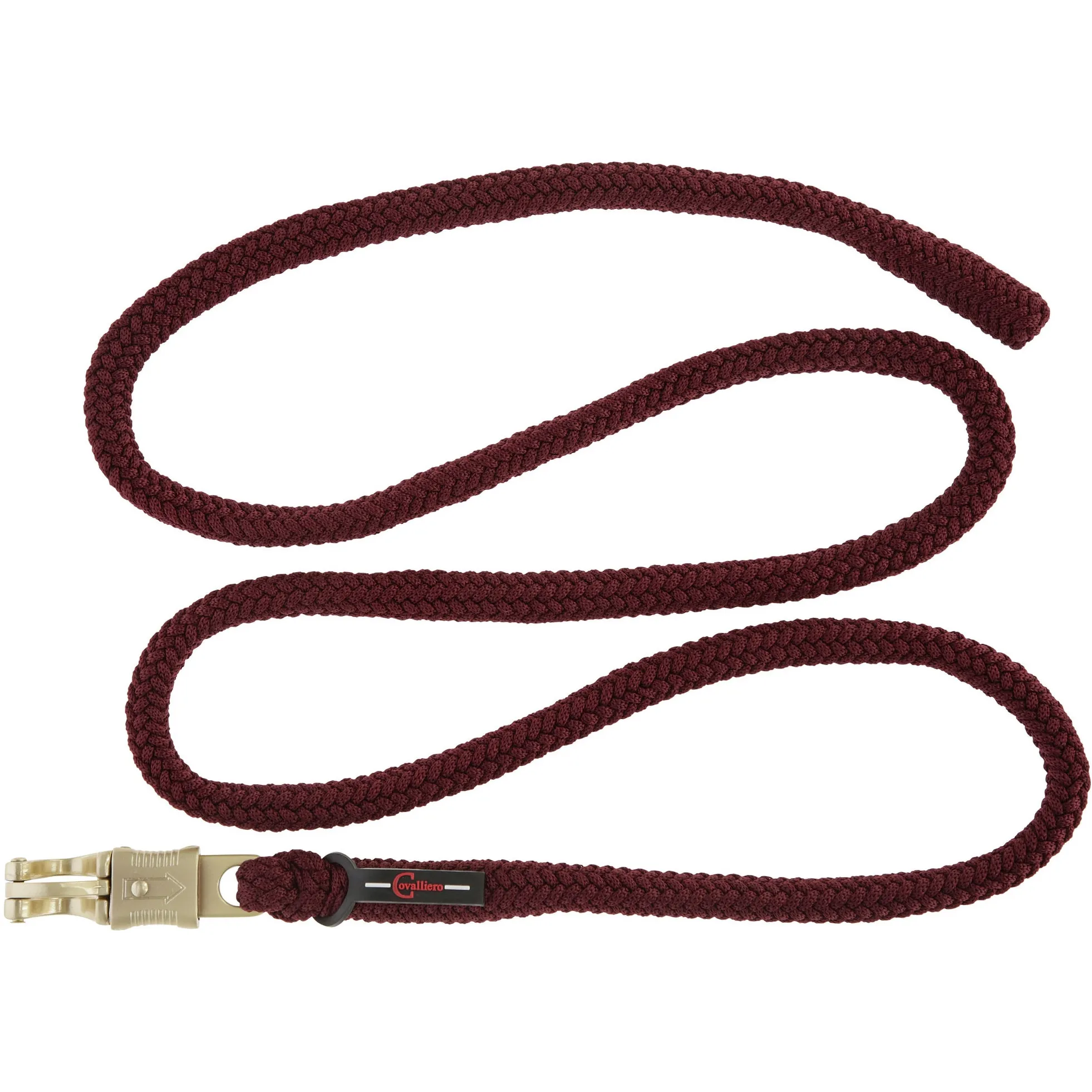 Führstrick mit Panikhaken CLASSY merlot