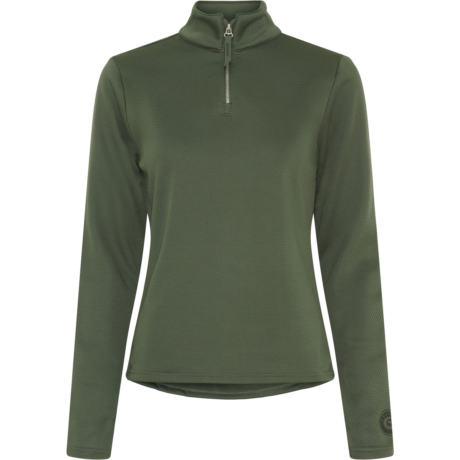 Damen Funktionsshirt Langarm SCARLET half-zip forest Damen Funktionsshirt Langarm SCARLET half-zip forest