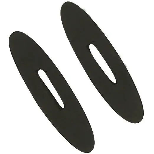 Zügelstopper Gummi schwarz