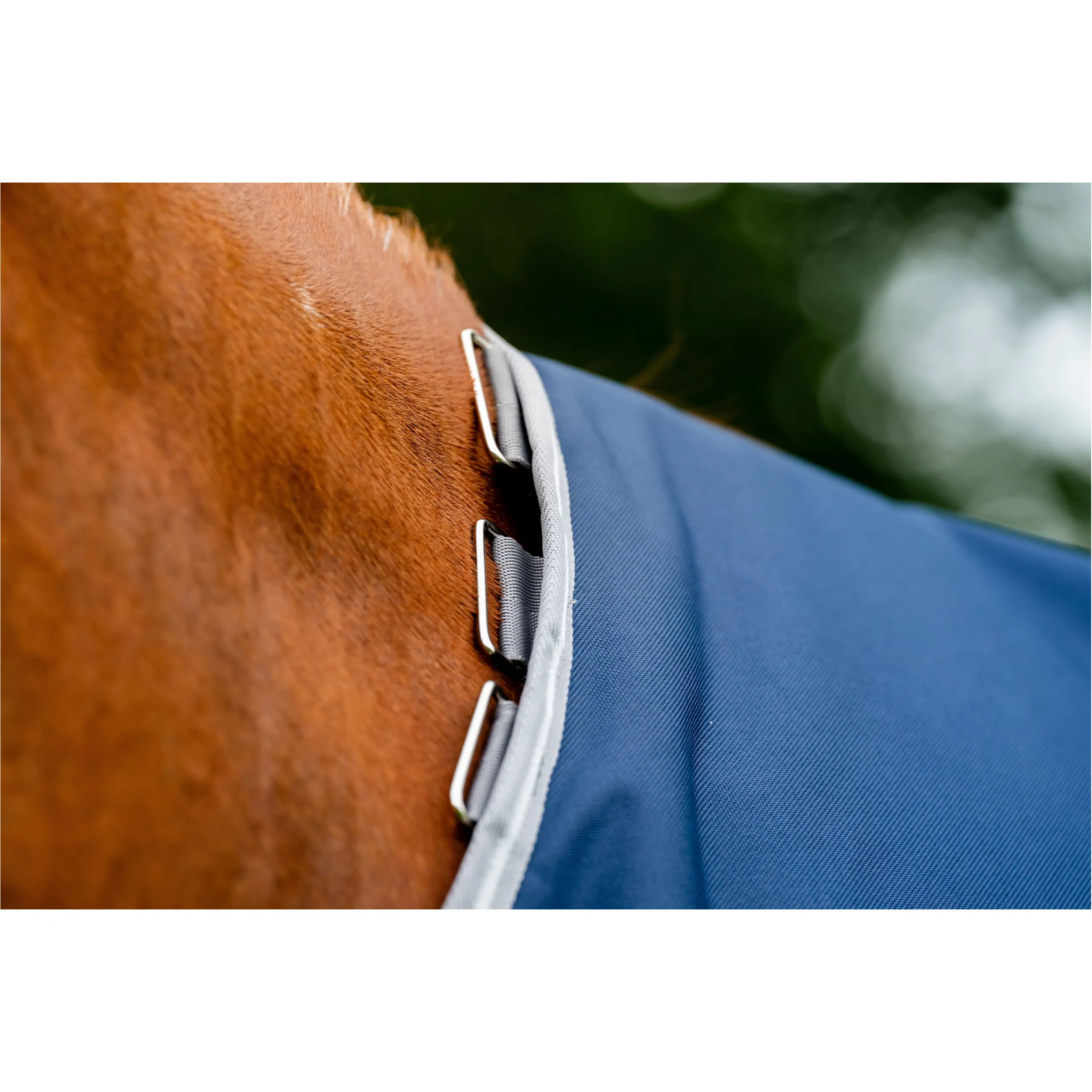 Outdoordecke Halsteil (abnehmbar) 1200D AMIGO Plus navy/titanium grey/silver