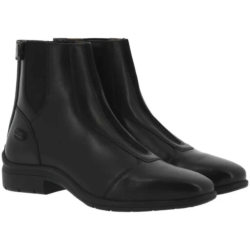 Reitstiefeletten SPORTY Echtleder schwarz