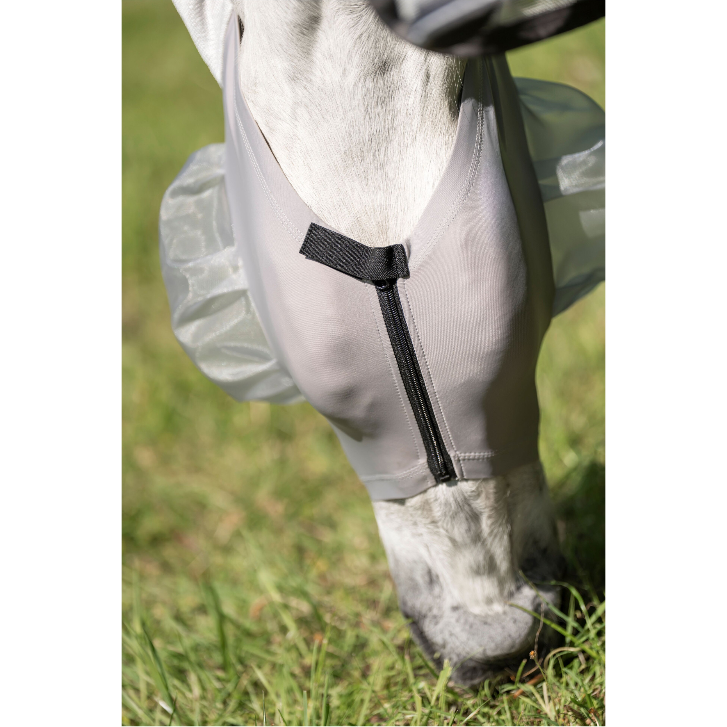 Fliegenmaske AMIGO Defense Flymask silver Fliegenmaske AMIGO Defense Flymask silver