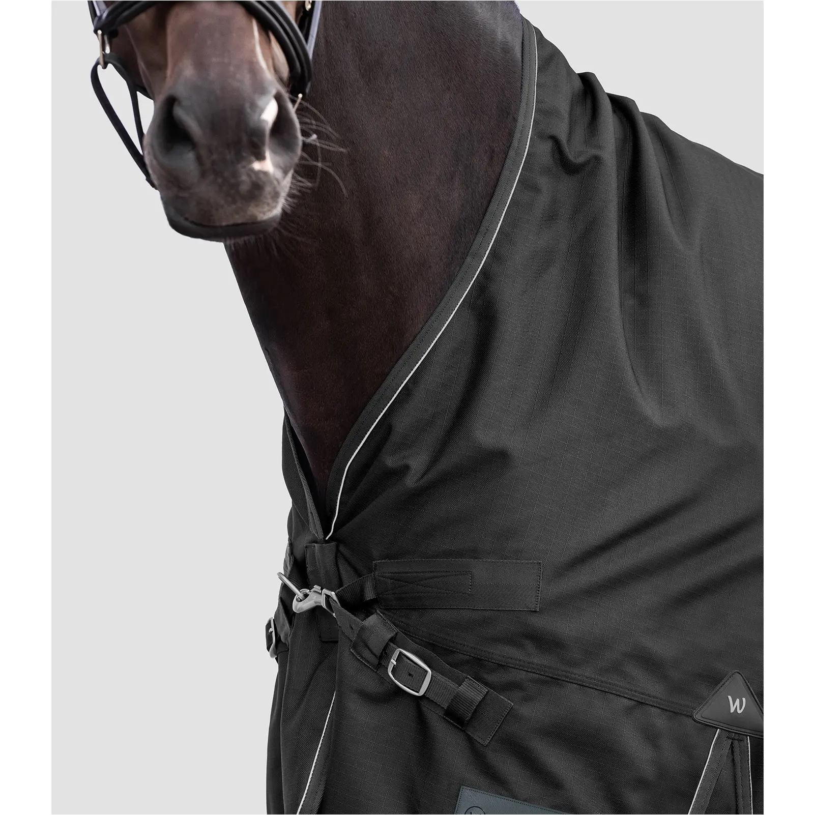 Outdoordecke High Neck 100g Füllung 1200D SCANDIC schwarz