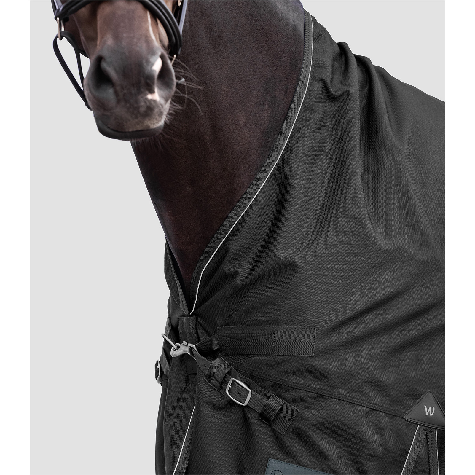 Outdoordecke High Neck 100g Füllung 1200D SCANDIC schwarz