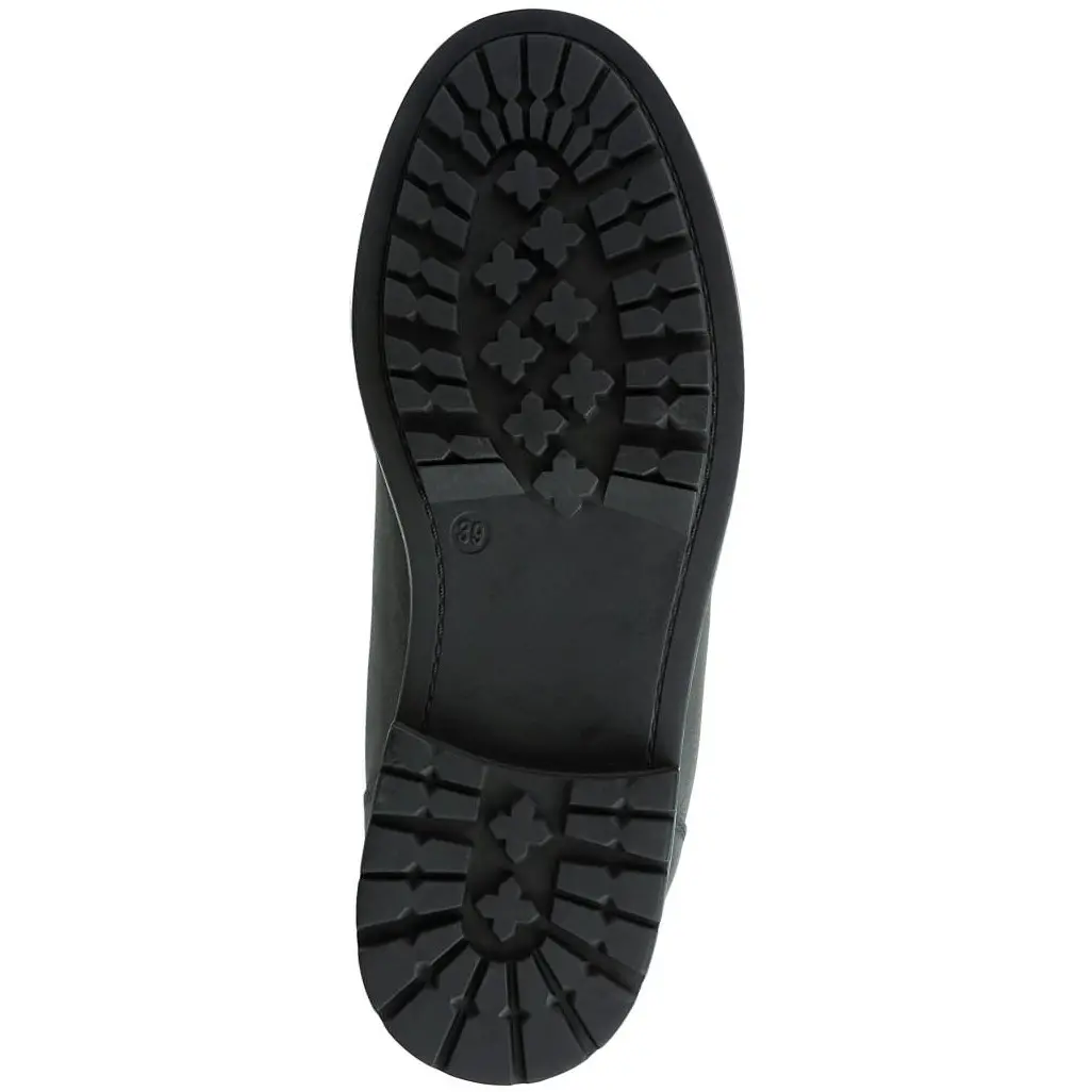 Winter Reitstiefeletten DURANGO MERINO Echtleder schwarz