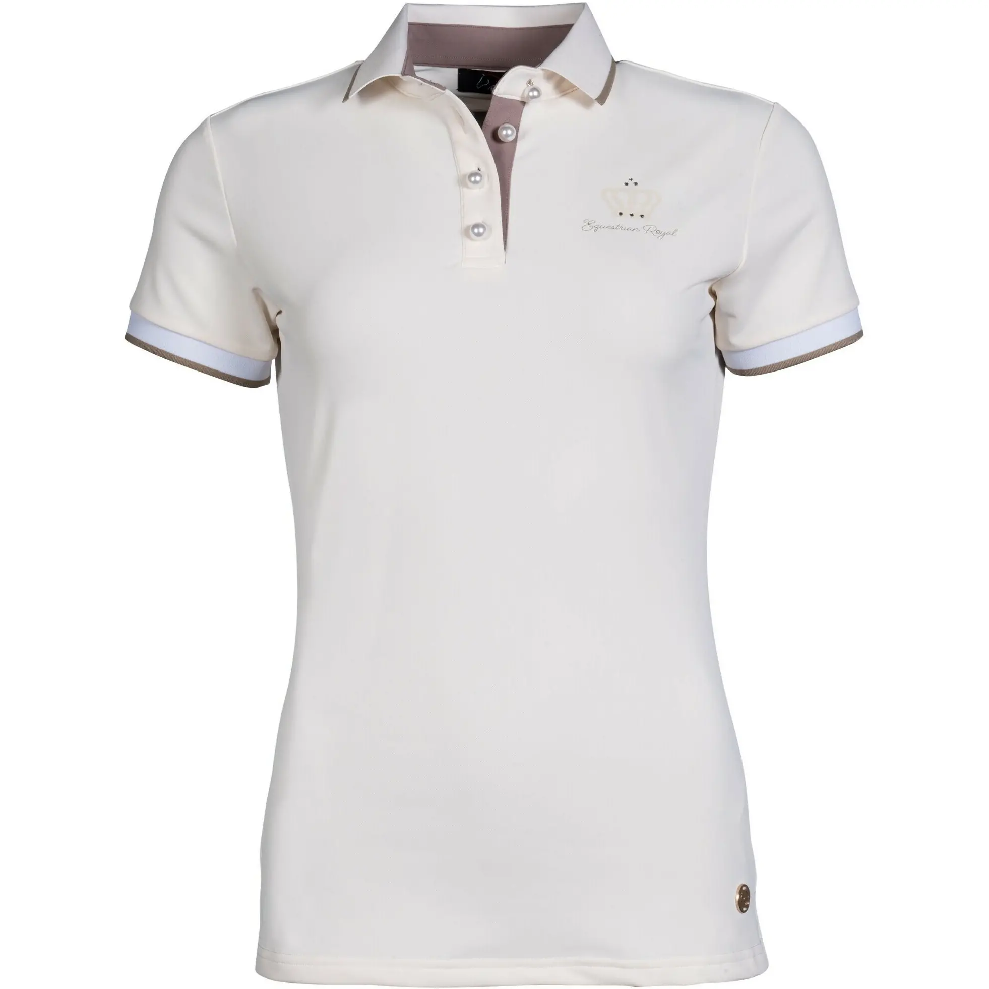 Damen Poloshirt LAVENDER BAY vanille