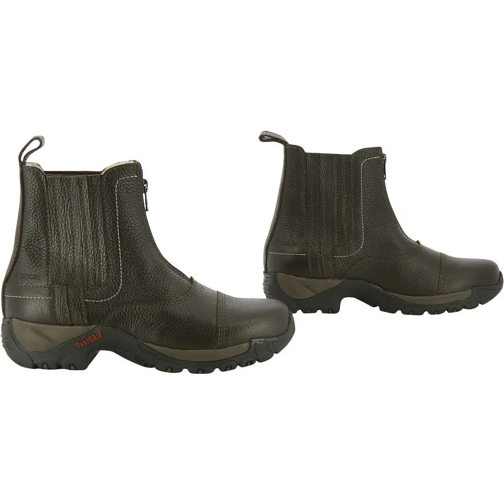 Winter Stallschuhe ZERMATT Echtleder braun