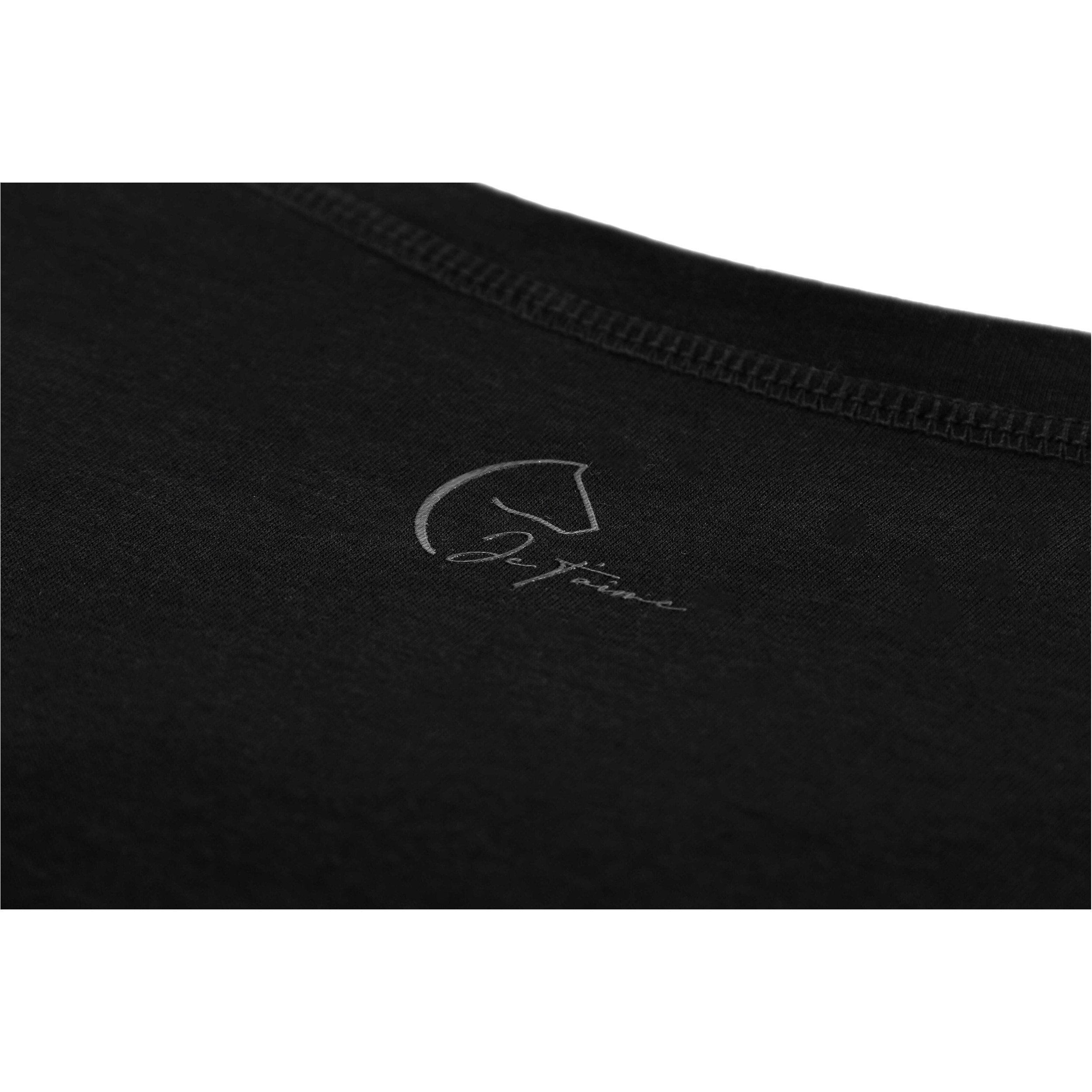 Damen T-Shirt Je t'aime EK-BONNIE schwarz