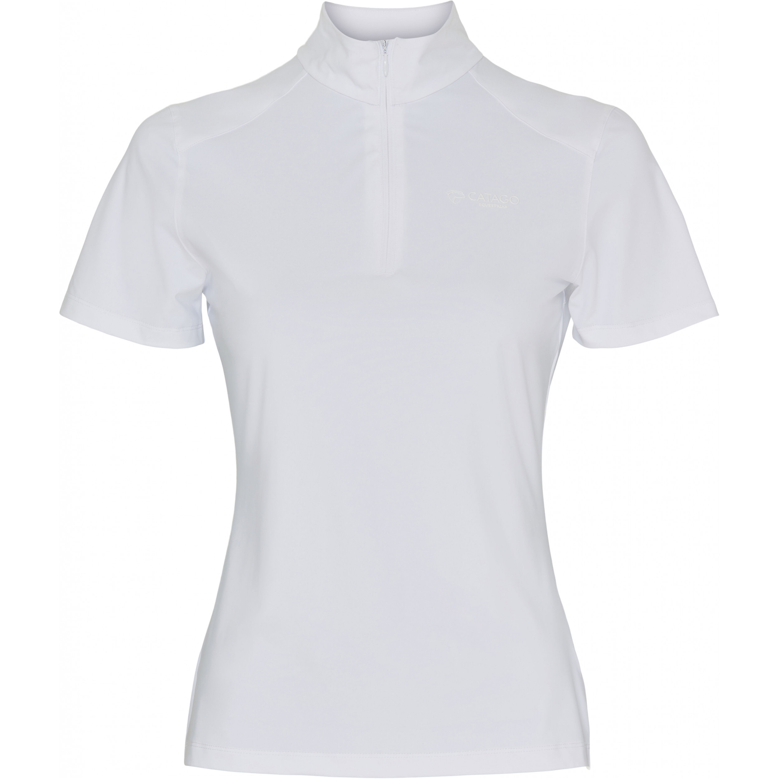 Damen Turniershirt Kurzarm THELMA weiß