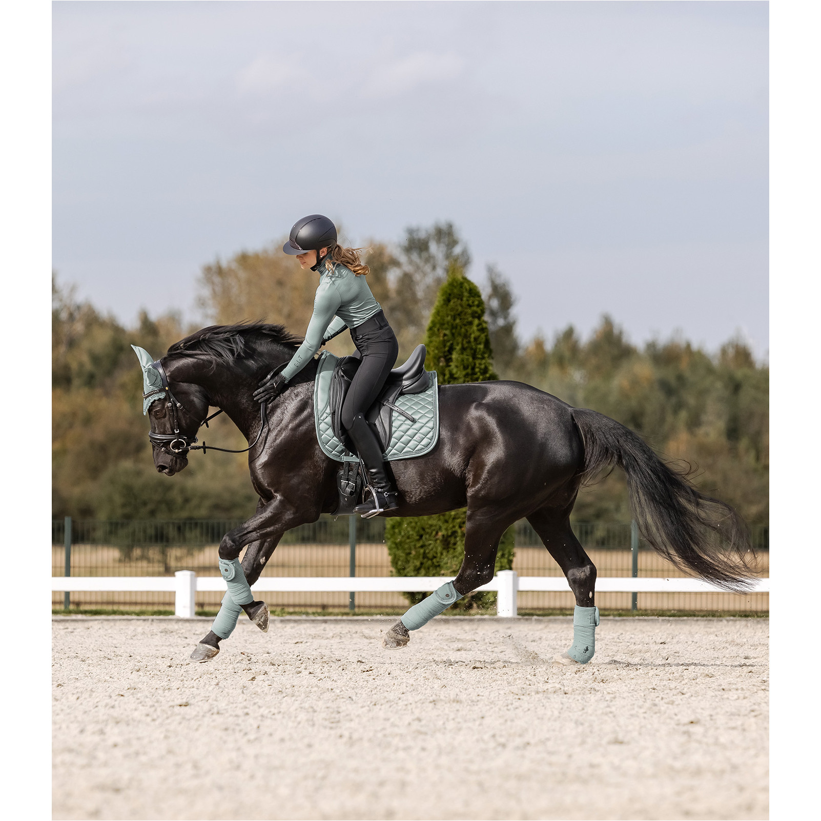 Fleecebandagen NEPAL silberblau 300cm Fleecebandagen NEPAL silberblau 300cm