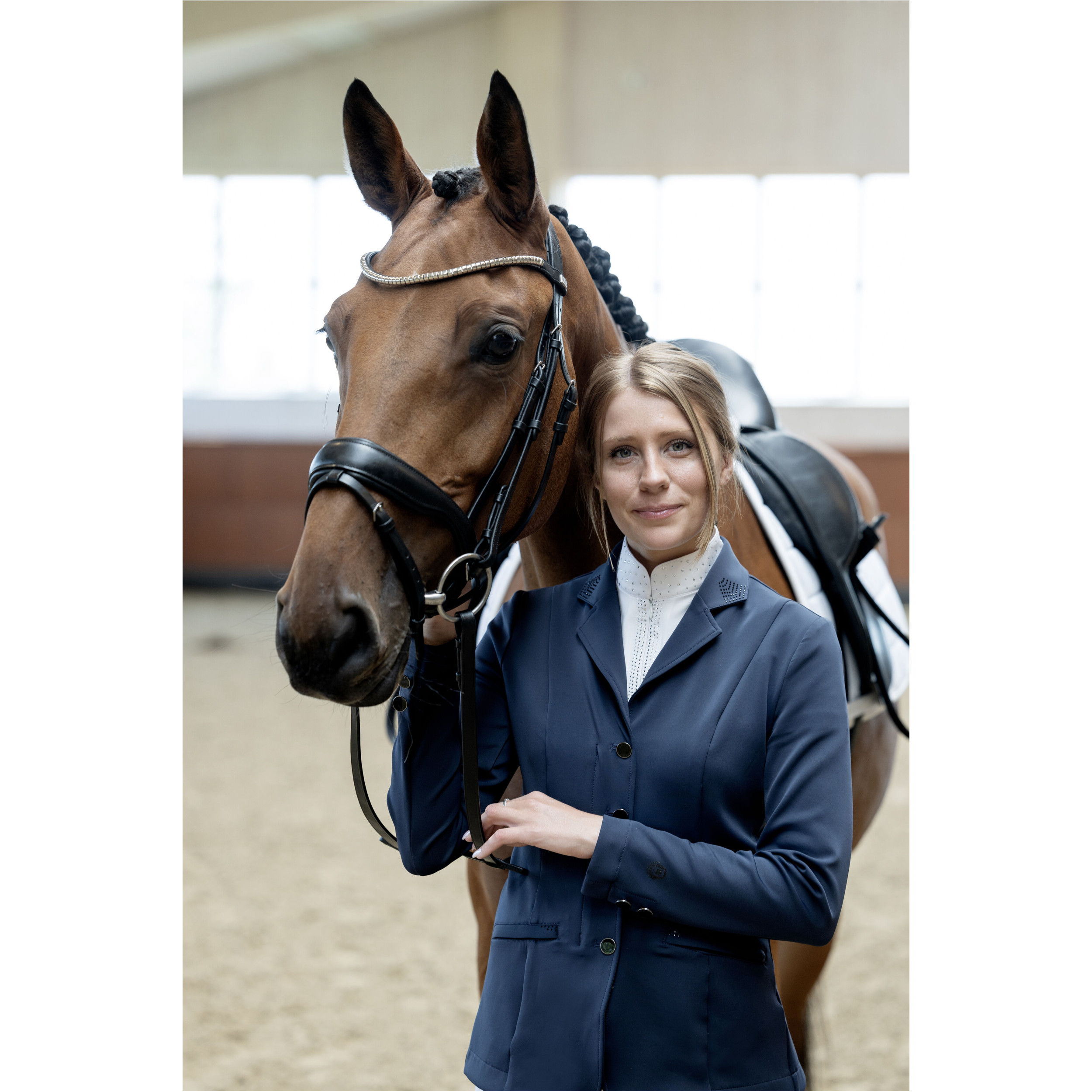 Trensenzaum schwedisch kombiniert CRYLL 26.1 schwarz