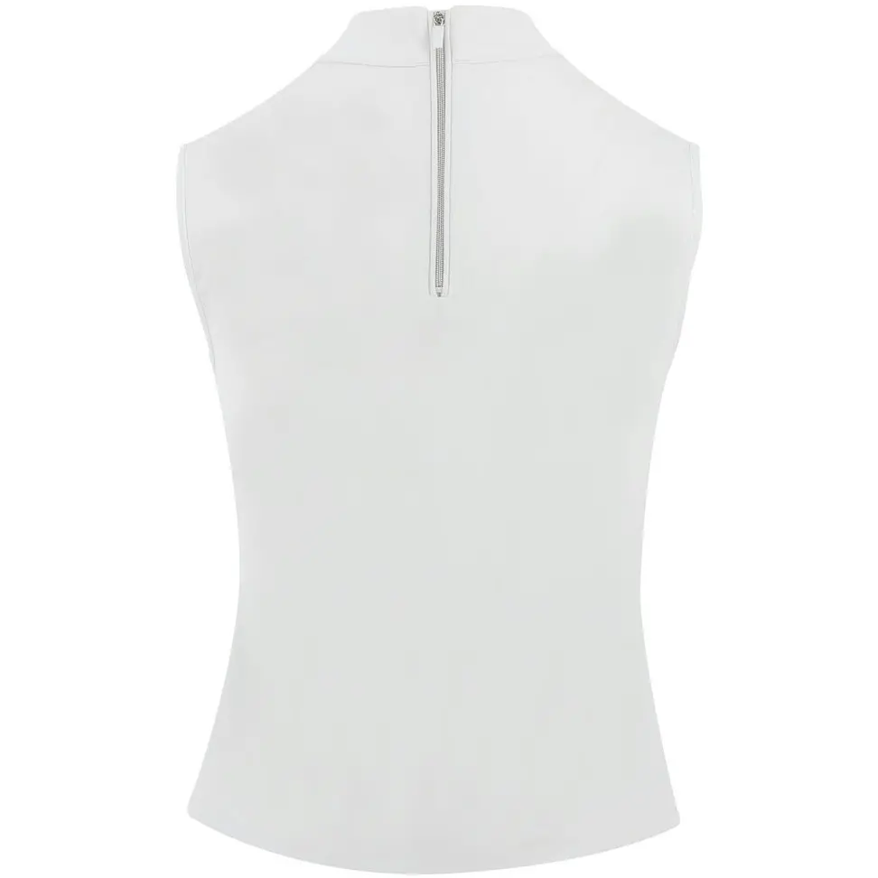 Damen Turniershirt PUEBLA Cut Out weiß/grau