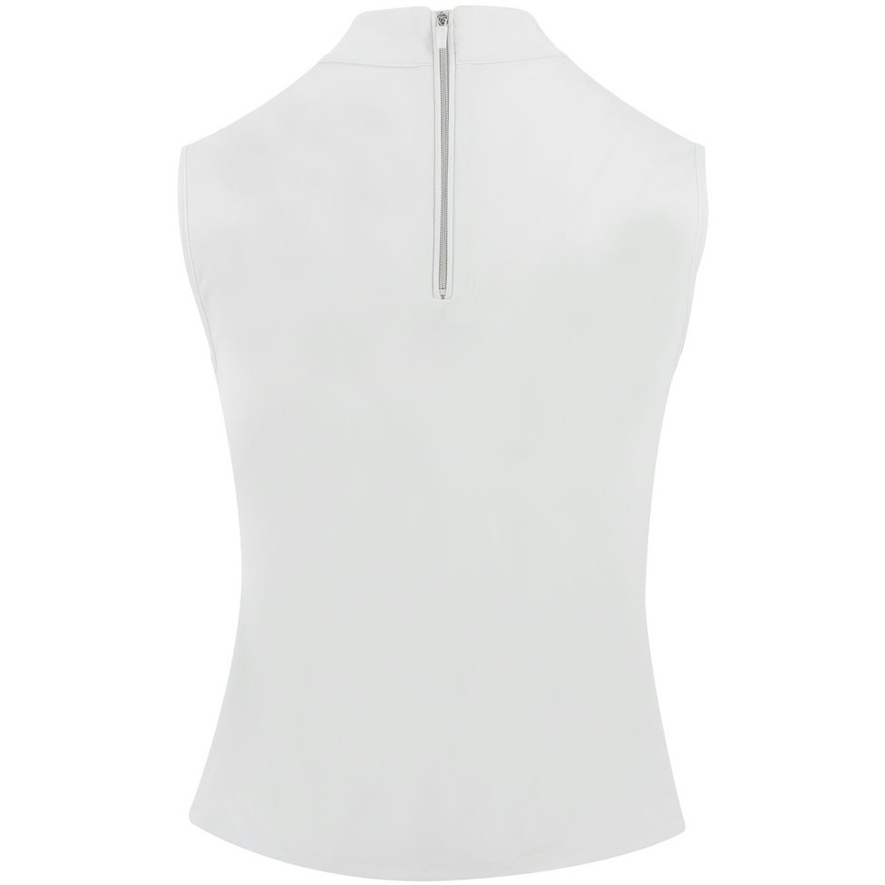 Damen Turniershirt PUEBLA Cut Out weiß/grau