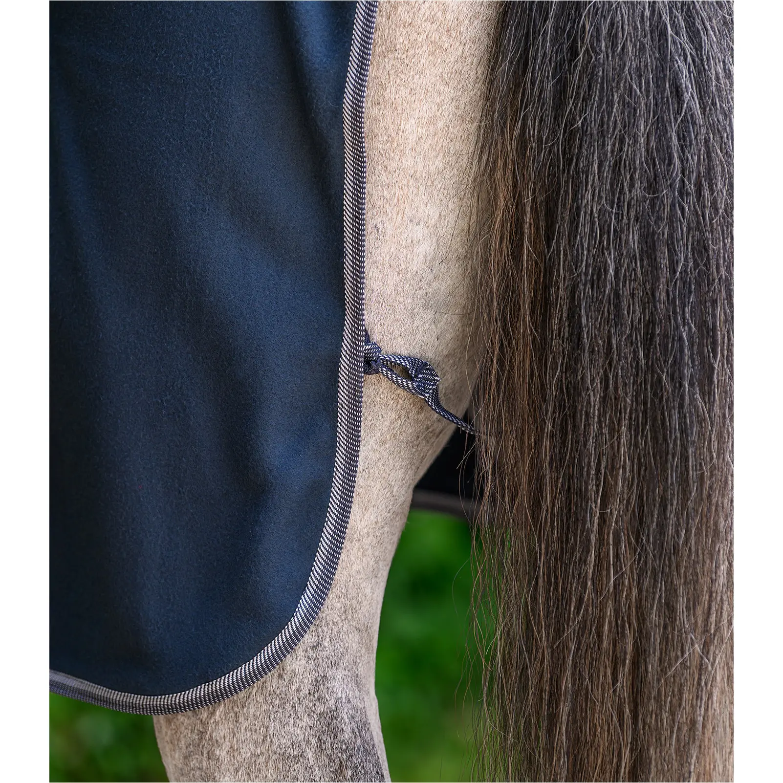 Fleece-Führmaschinendecke ECONOMIC nachtblau