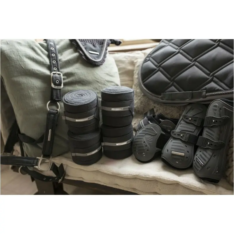 Polobandagen (4er Set) AURORA dunkelgrau 350cm