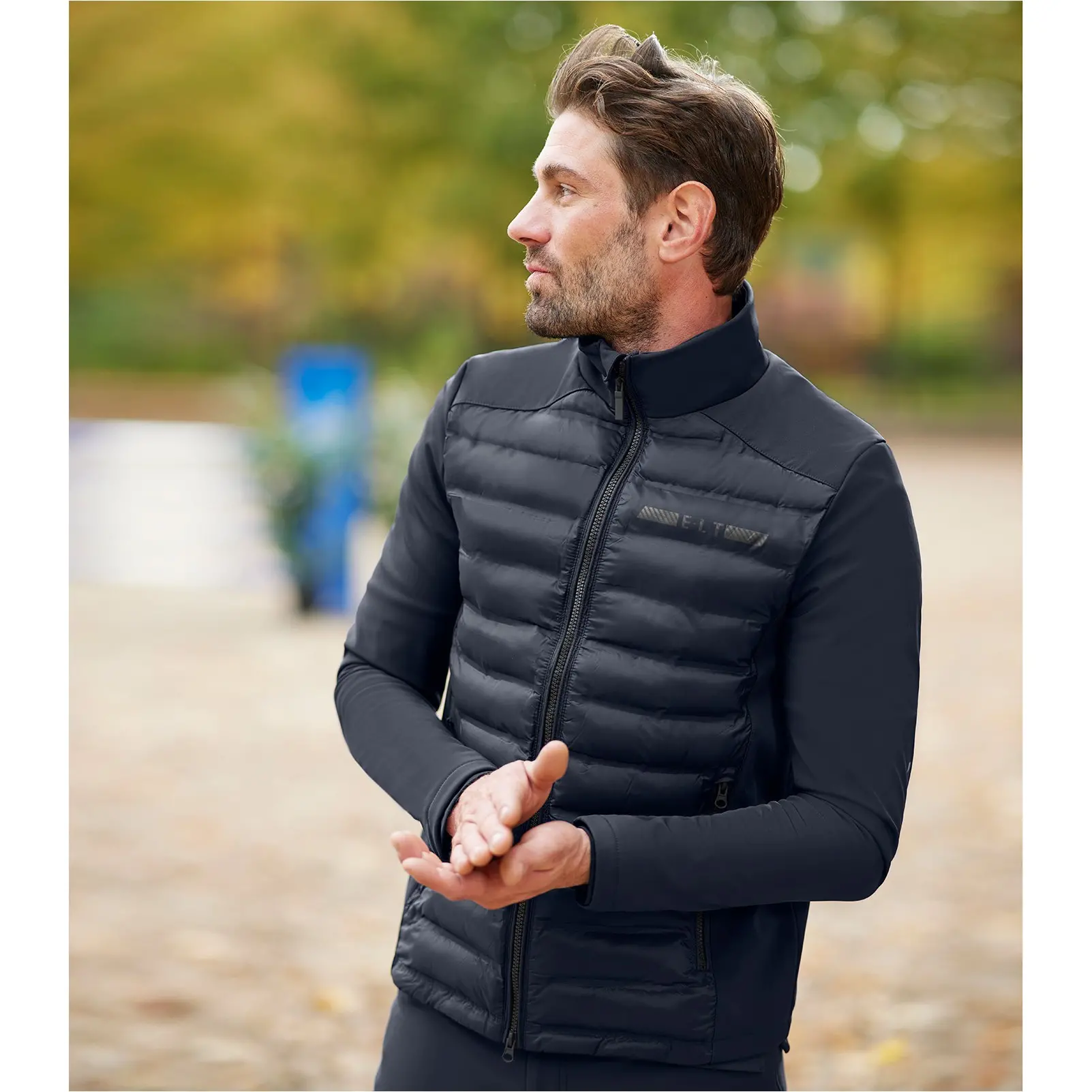 Herren Softshell-Mix Jacke MISSOURI tiefblau