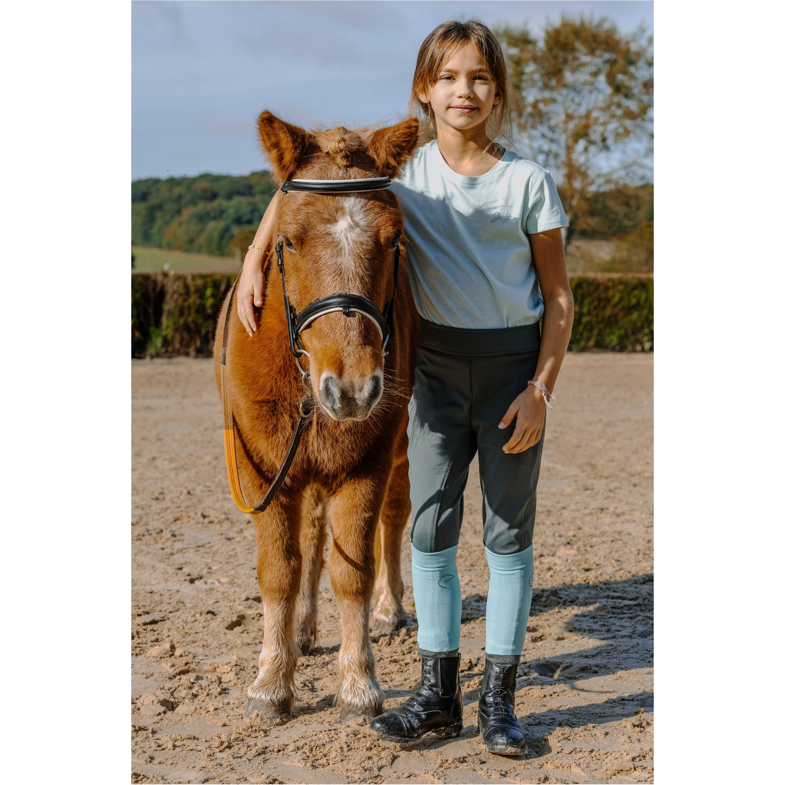 Kinder T-Shirt Je t'aime EK-BONNIE mint