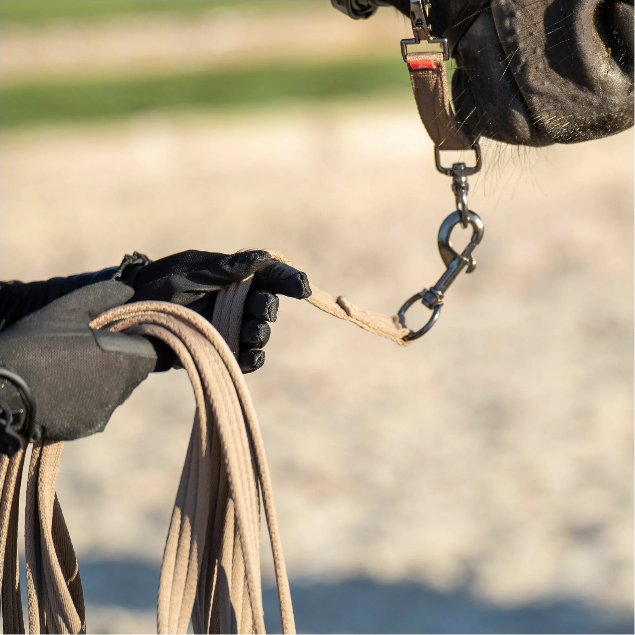 Longe weiches Nylon IRHExtra cappuccino