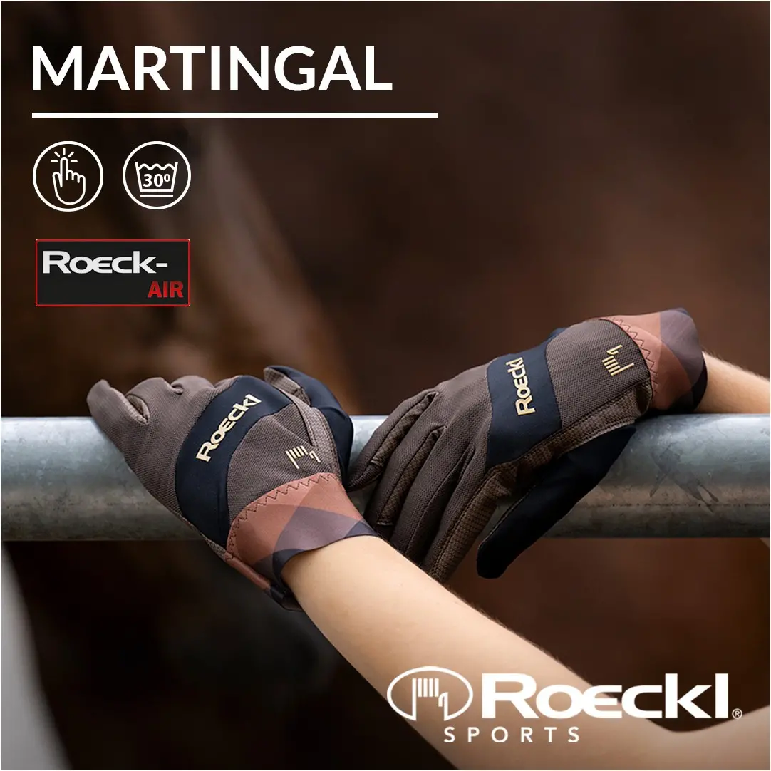 Reithandschuhe MARTINGAL dark mocha