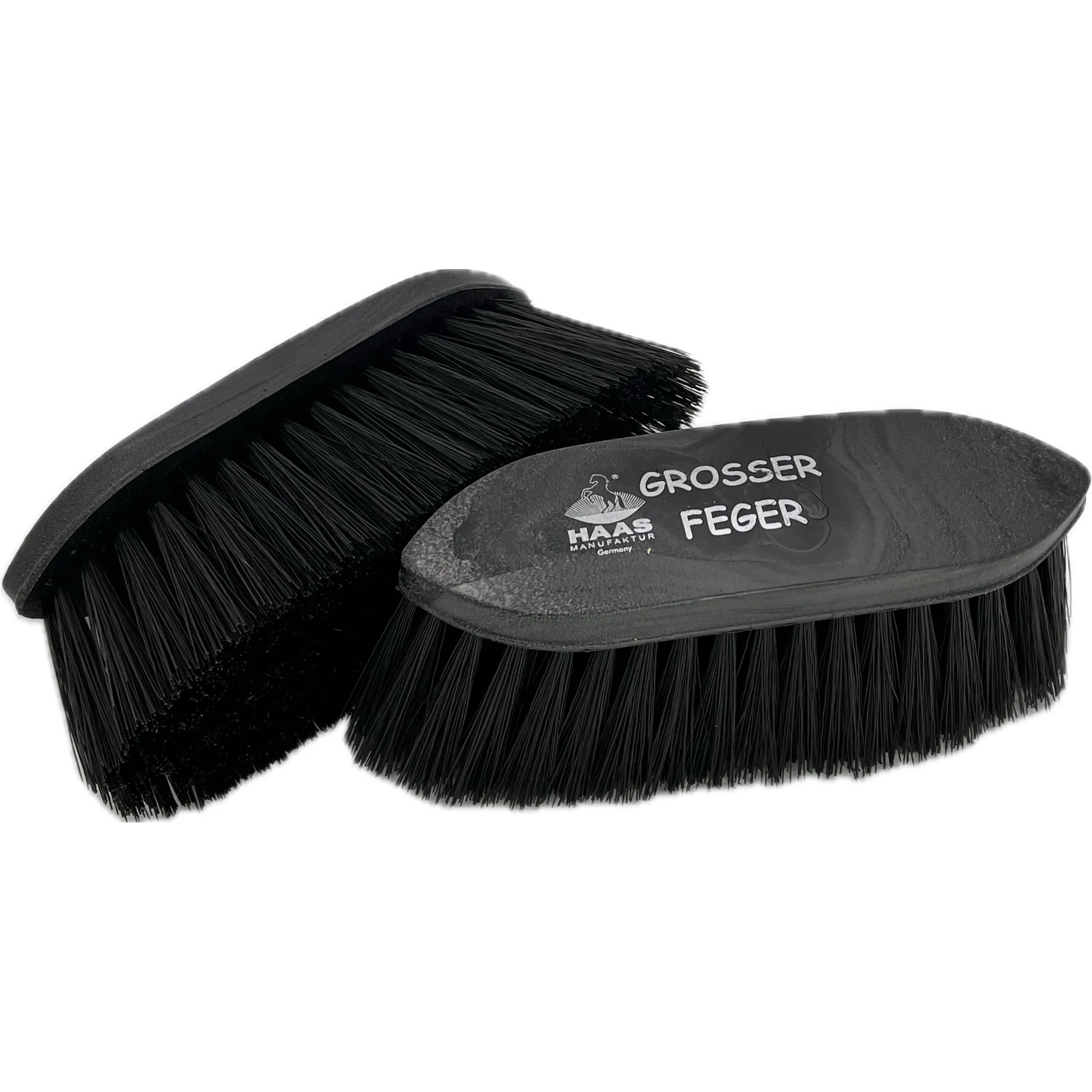 Mähnenbürste groß 8cm GROSSER FEGER schwarz
