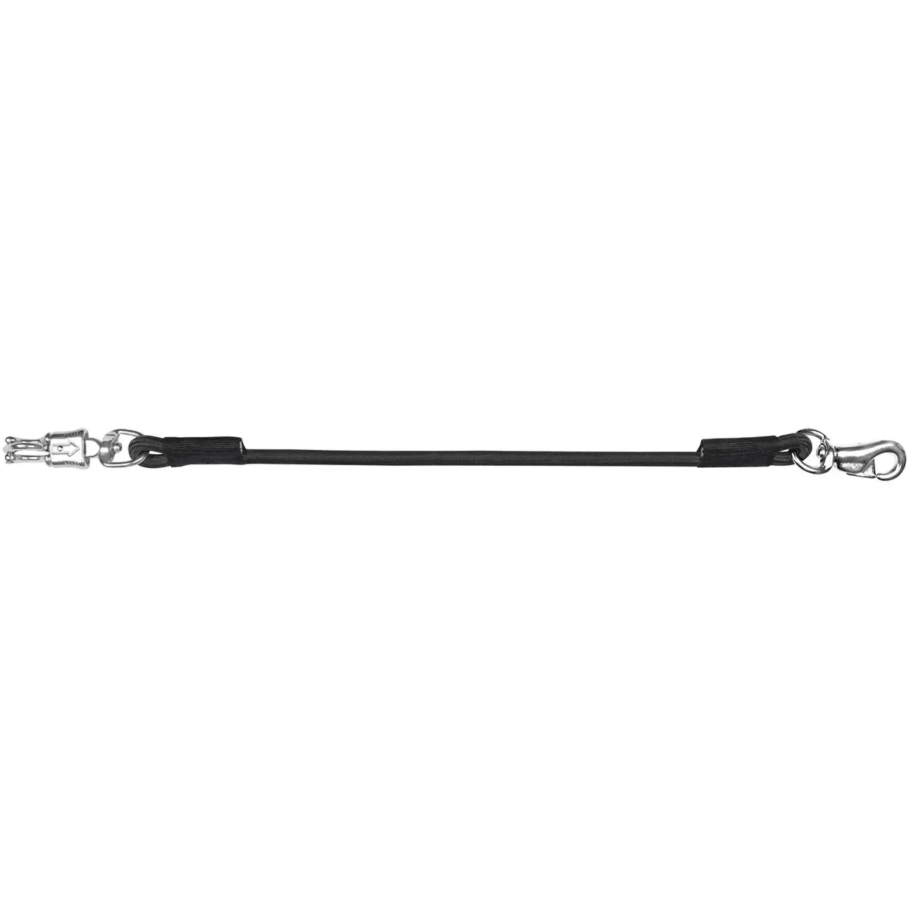 Elastik-Anbinder für Box und Stall schwarz 90cm