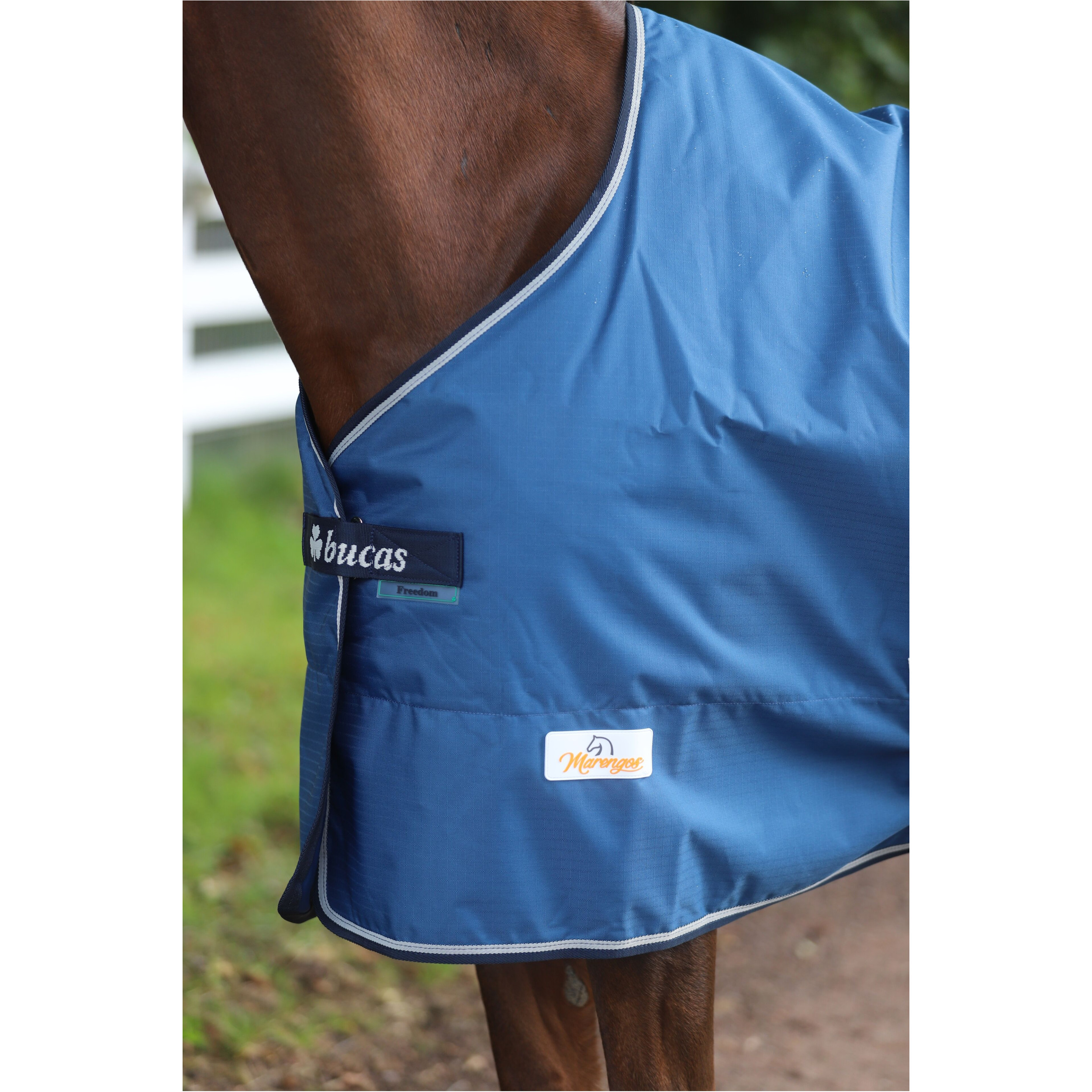 Weidedecke 50g Füllung 600D FREEDOM TURNOUT blau/navy