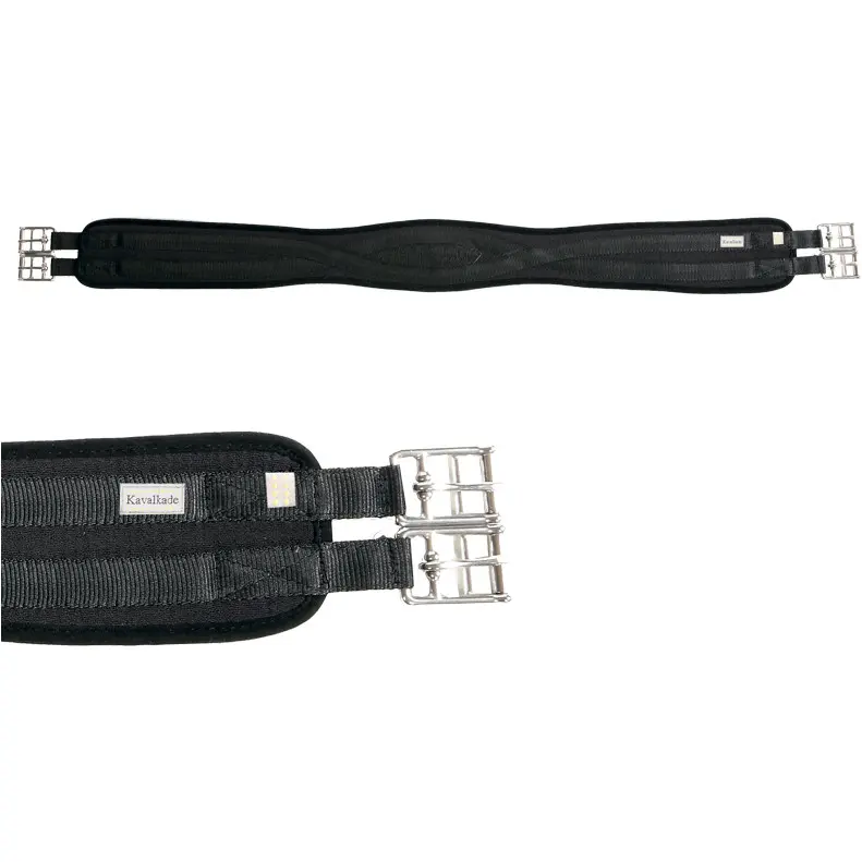 Sattelgurt Klimatex ohne Elast CLASSIC schwarz