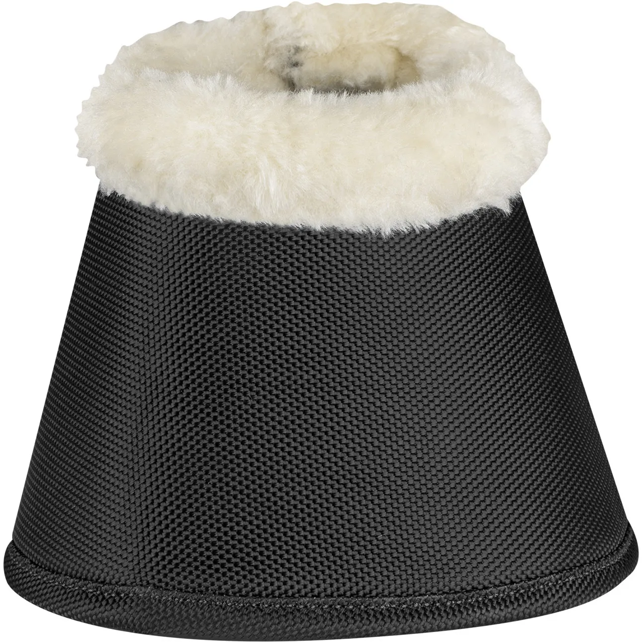 Hufglocken COMFORT FUR schwarz/natur