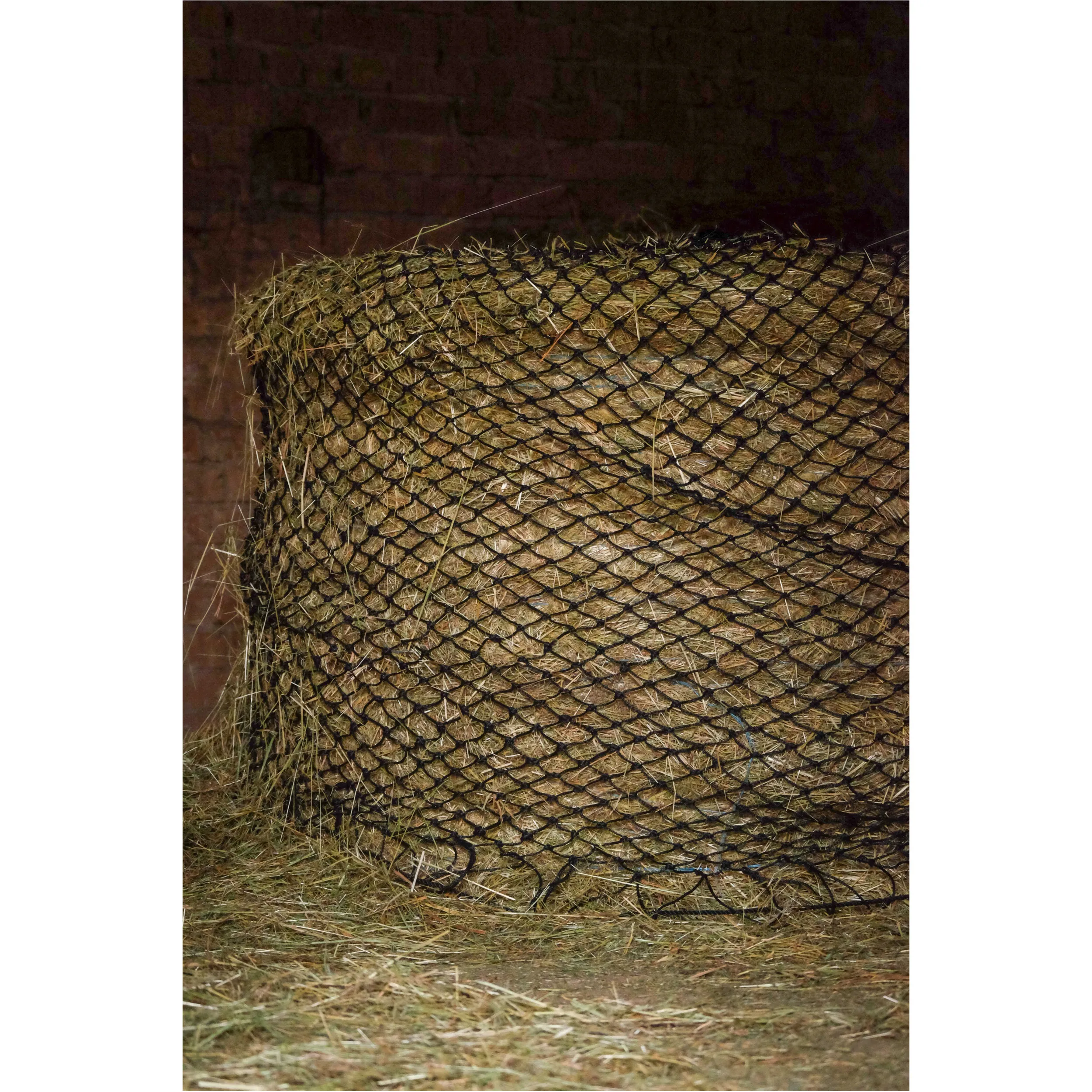 Rundballen Heunetz schwarz 280x280cm