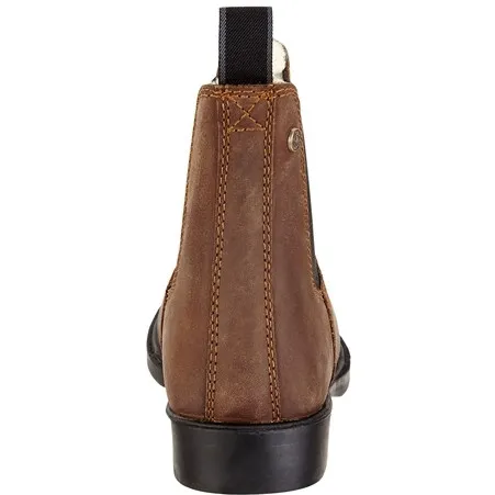 Winter Kinder Jodhpur Reitstiefeletten NOVA Classic Echtleder braun