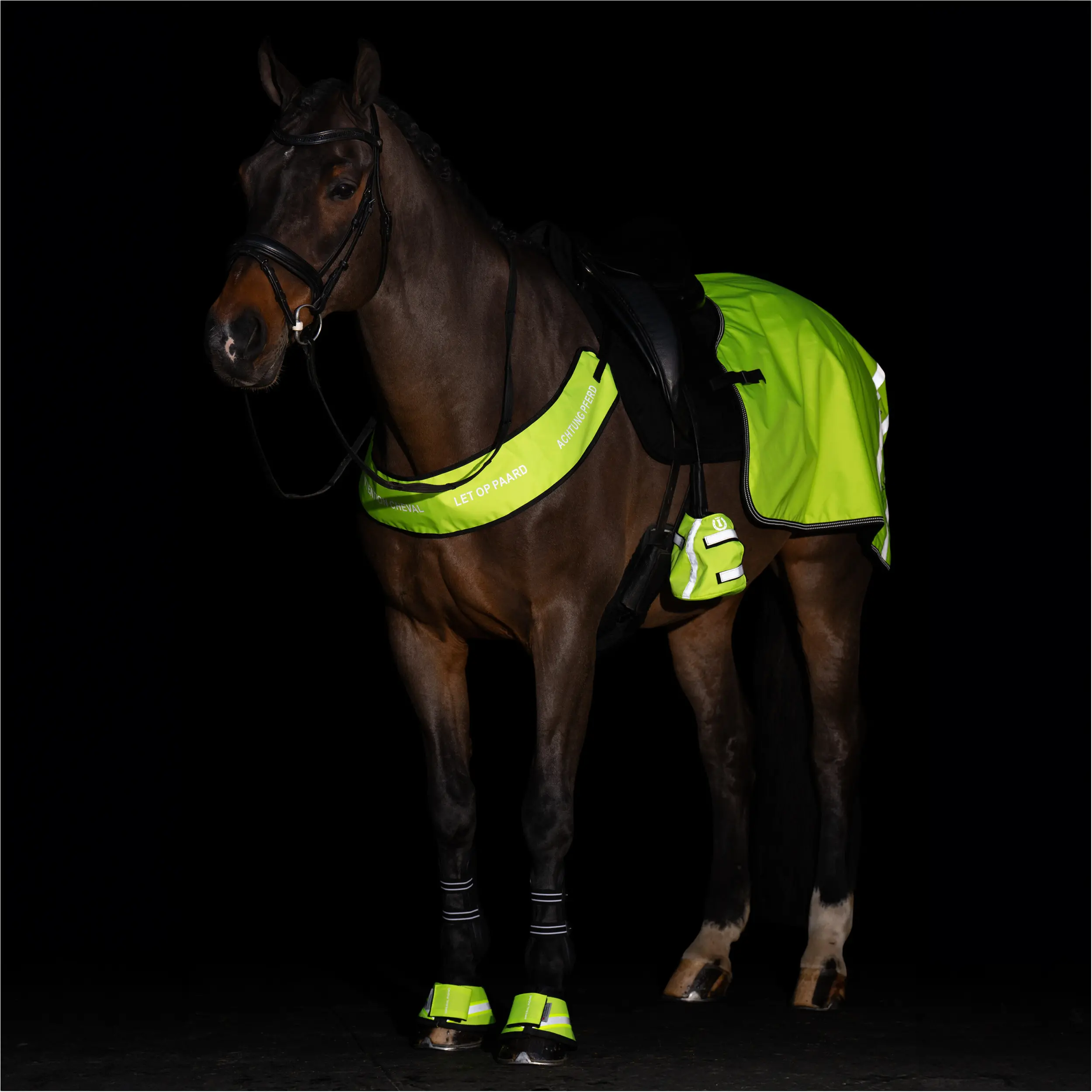 Hufglocken IRHReflective yellow Hufglocken IRHReflective yellow