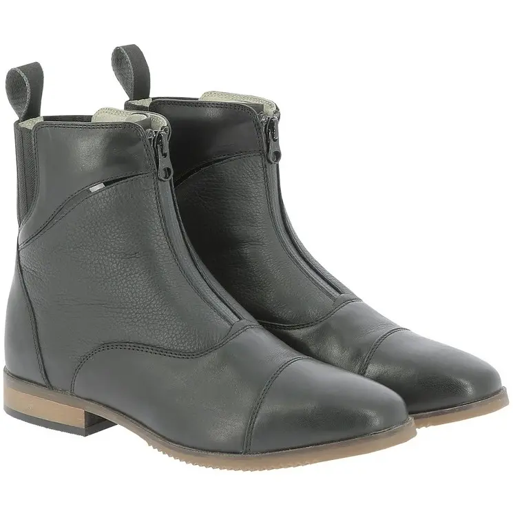 Damen Reitstiefeletten WAVY Echtleder schwarz Damen Reitstiefeletten WAVY Echtleder schwarz