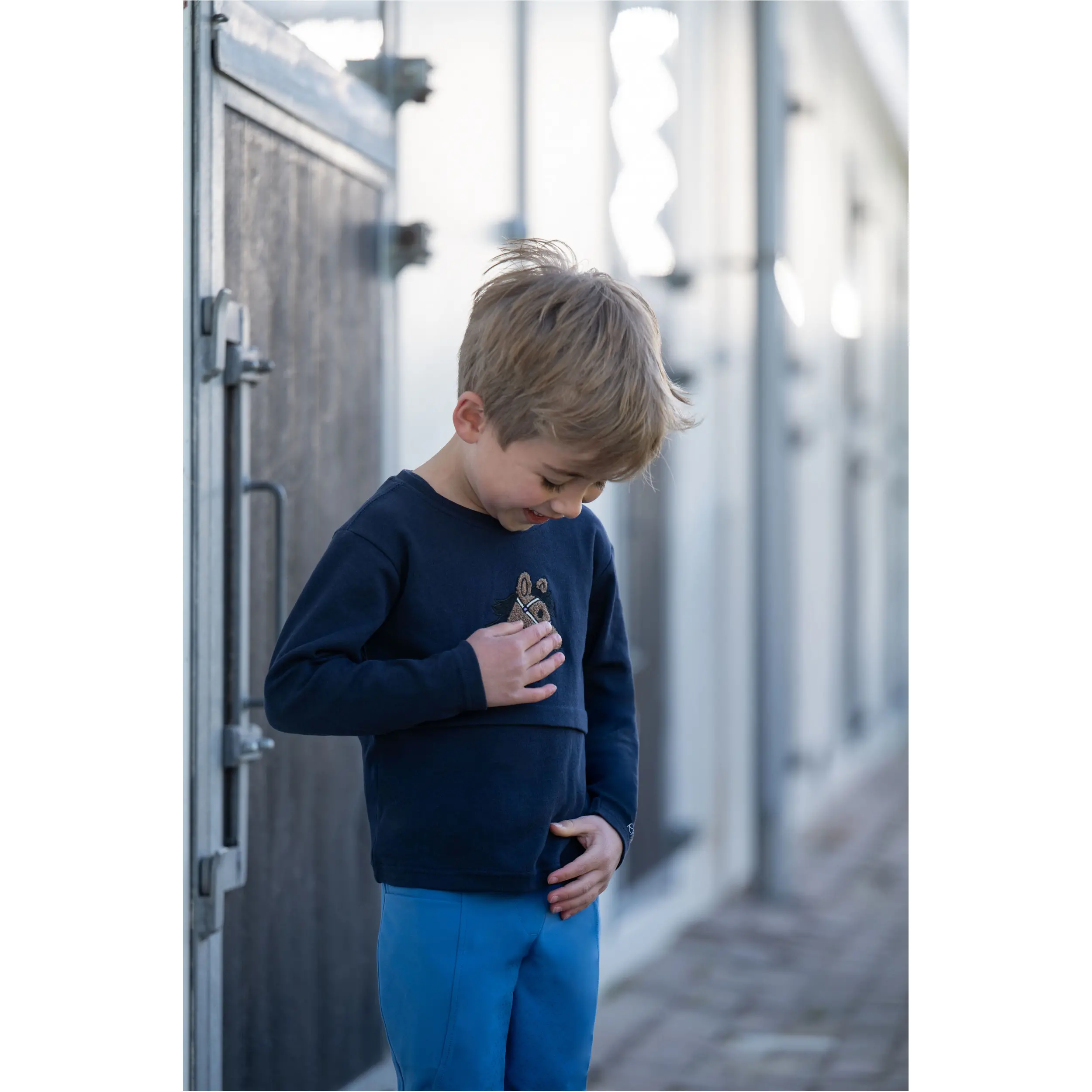 Kinder Langarmshirt MIA dunkelblau Kinder Langarmshirt MIA dunkelblau