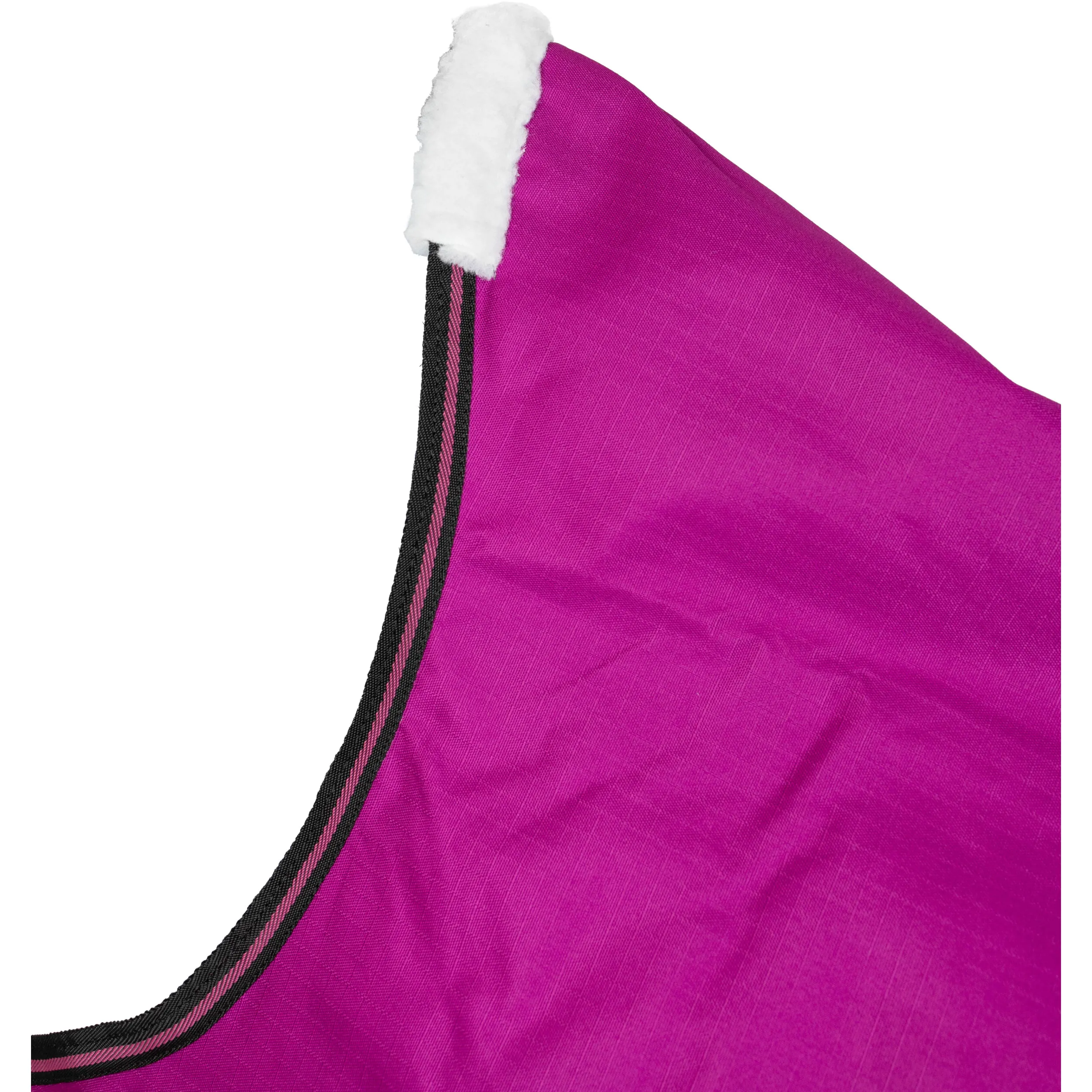 Winterdecke High Neck 300g Füllung 600D BASICLINE beere/schwarz