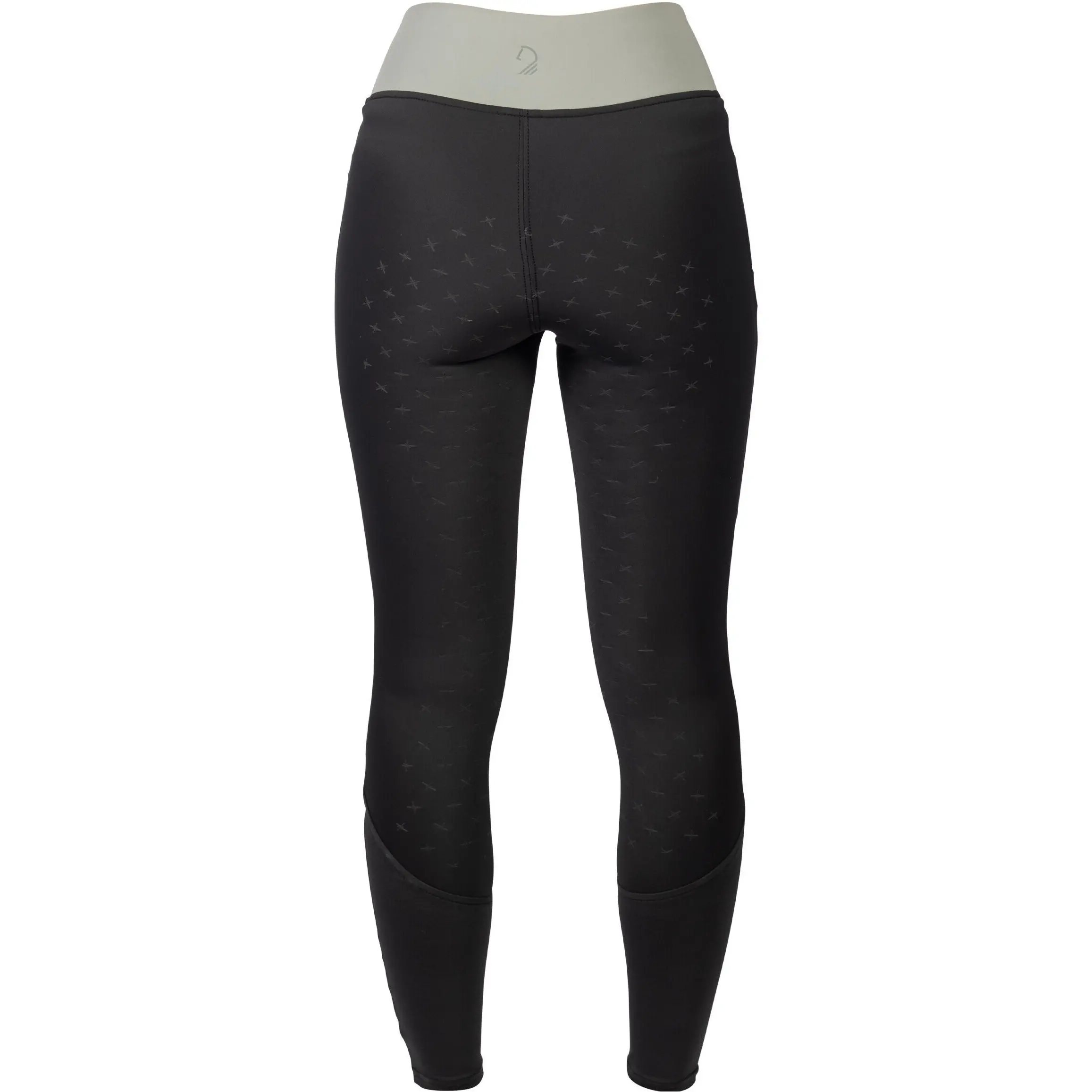 Damen Reitleggings Silikon Vollbesatz LIMONE schwarz