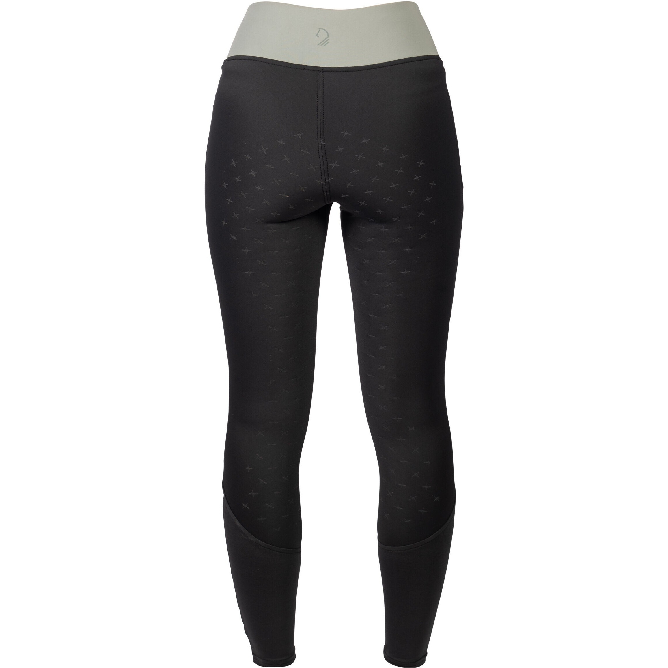 Damen Reitleggings Silikon Vollbesatz LIMONE schwarz