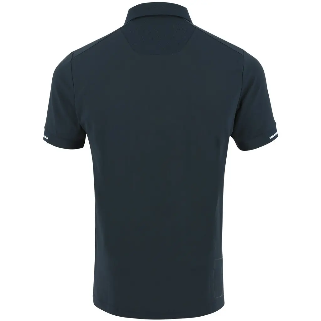 Herren Poloshirt ERIC mit Mesheinsätzen marineblau