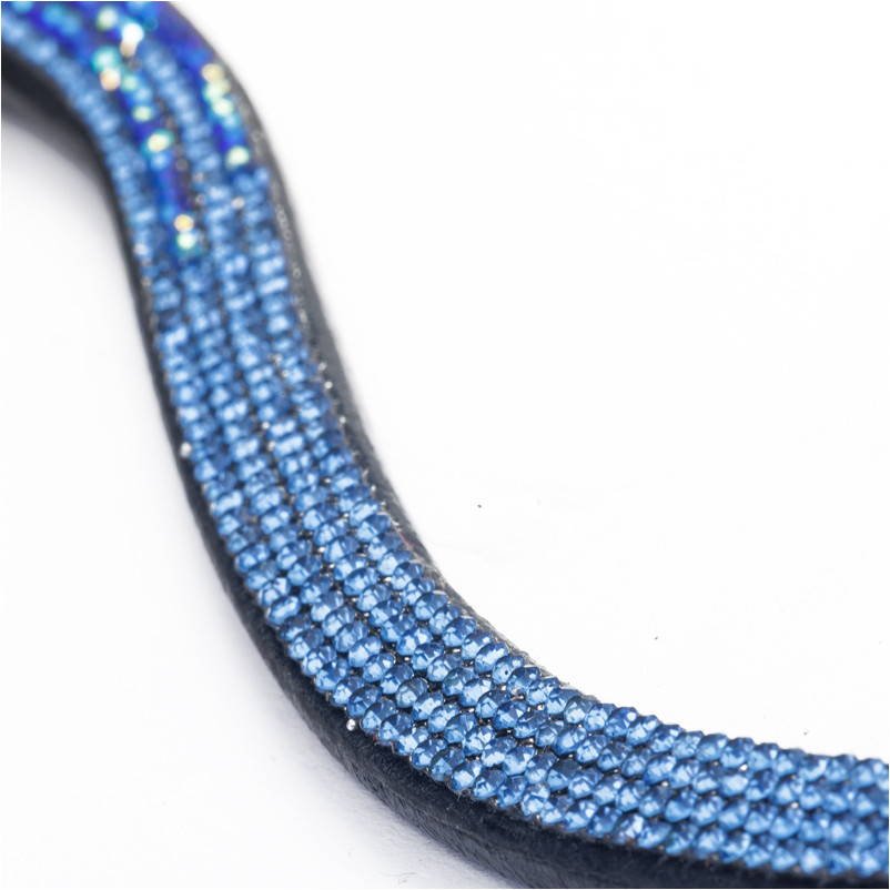 Stirnband BUTTON schwarz/marine